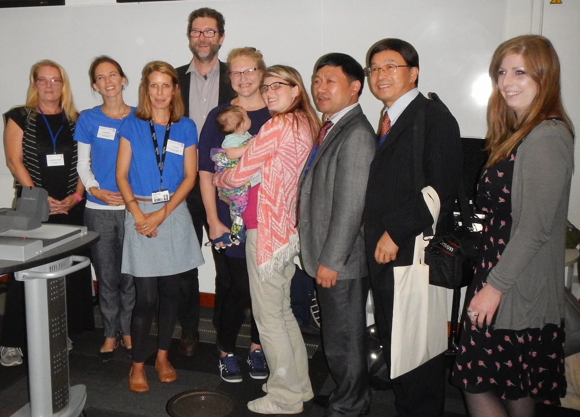 University of Exeter, England: Dr. Ogawa's students, Medical School researchers, and Chinese psychiatrists 