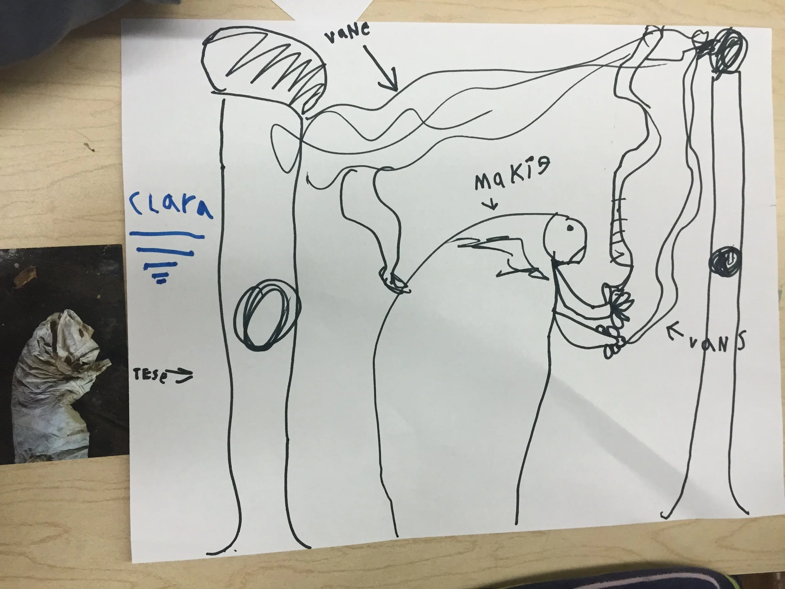 Student work by Clara
