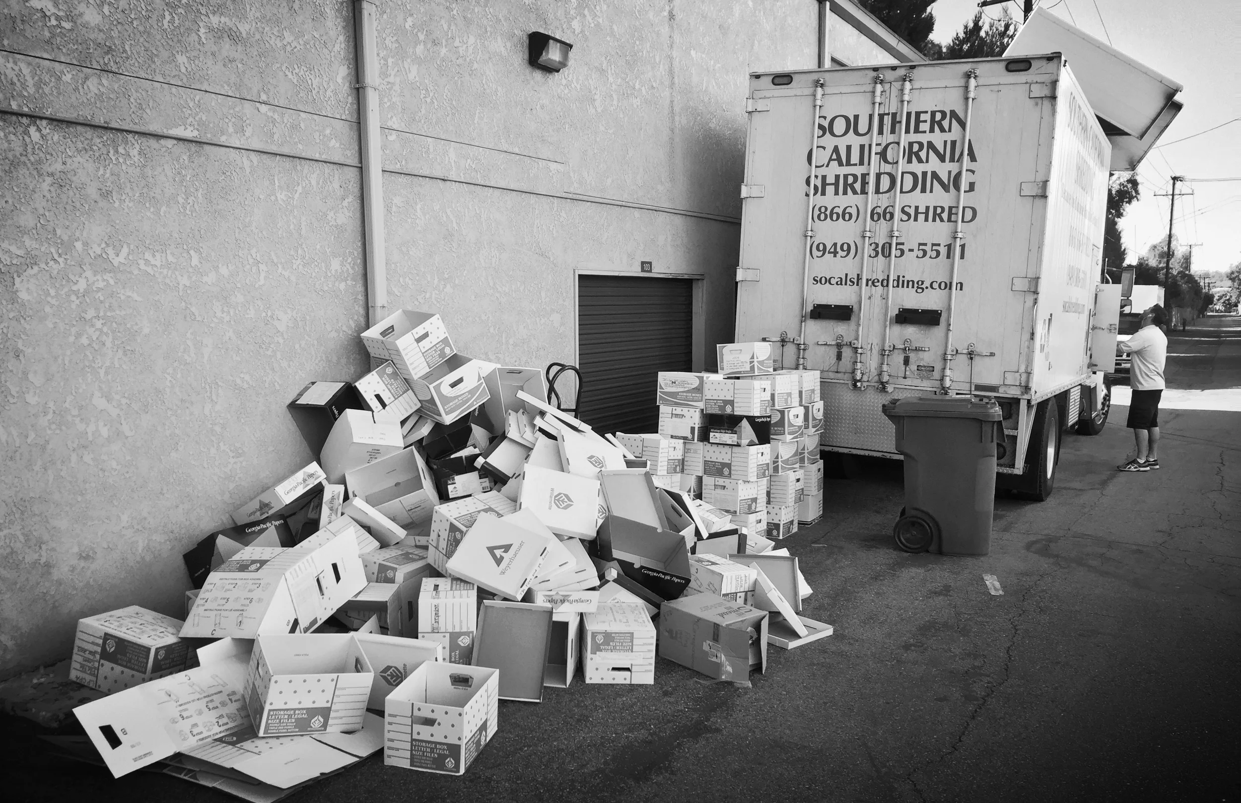 Tax Organizers with a side of shredding