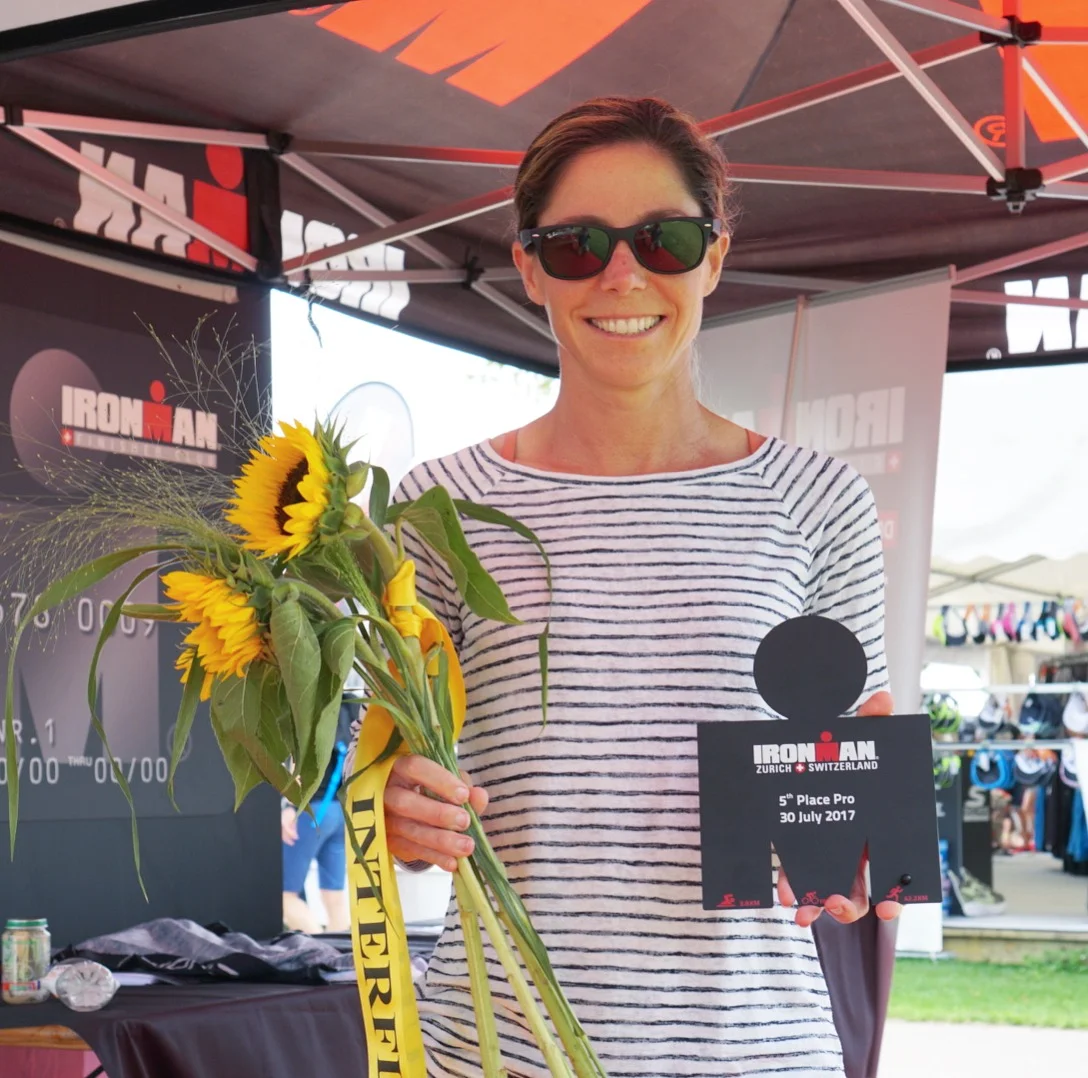 Laurel 5th place at Ironman Zurich 