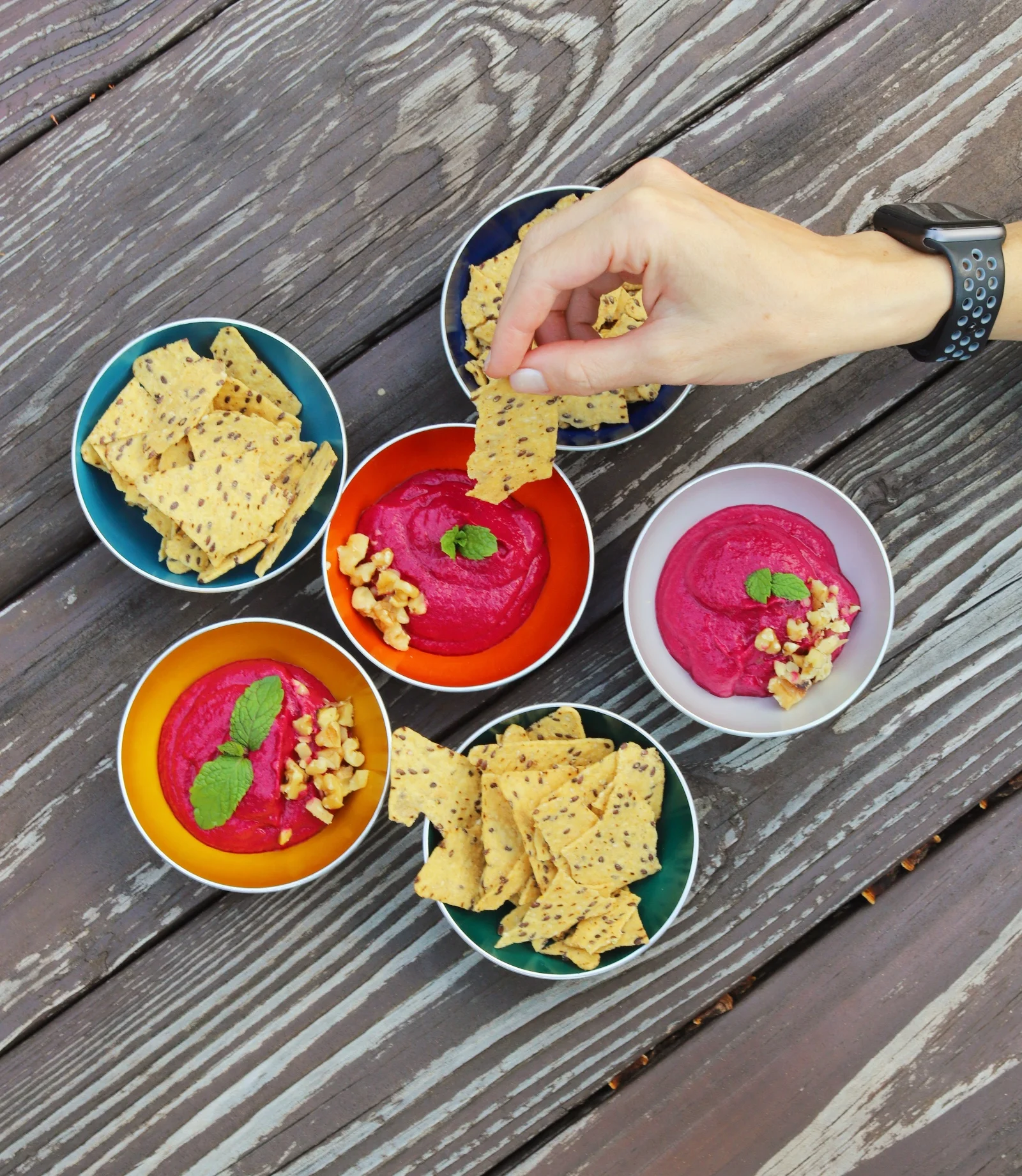 Beet Dip & Our #GameDaySnacks Strategy