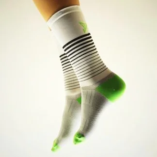 White Stripes with Green