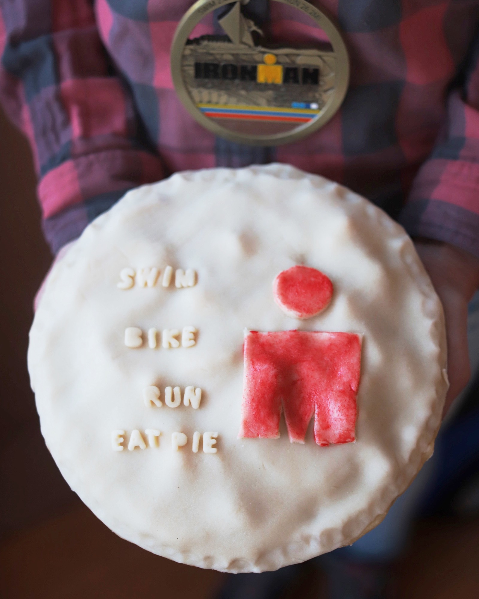 Contest Winner: Swim. Bike. Run. Eat Pie.