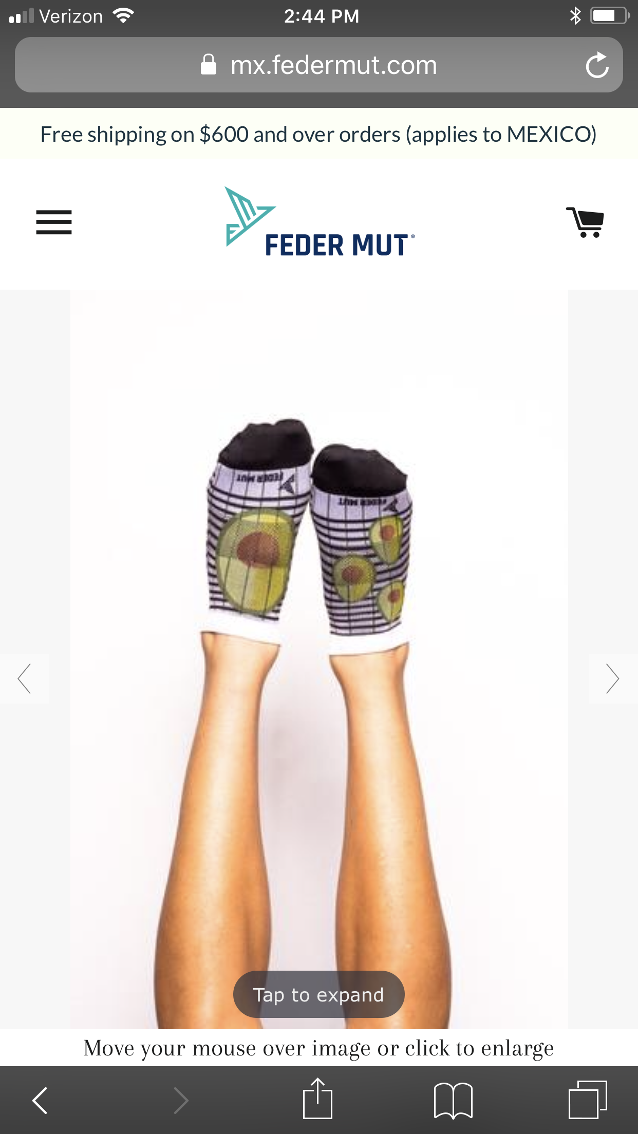 Avocado No Show Running/Yoga Socks
