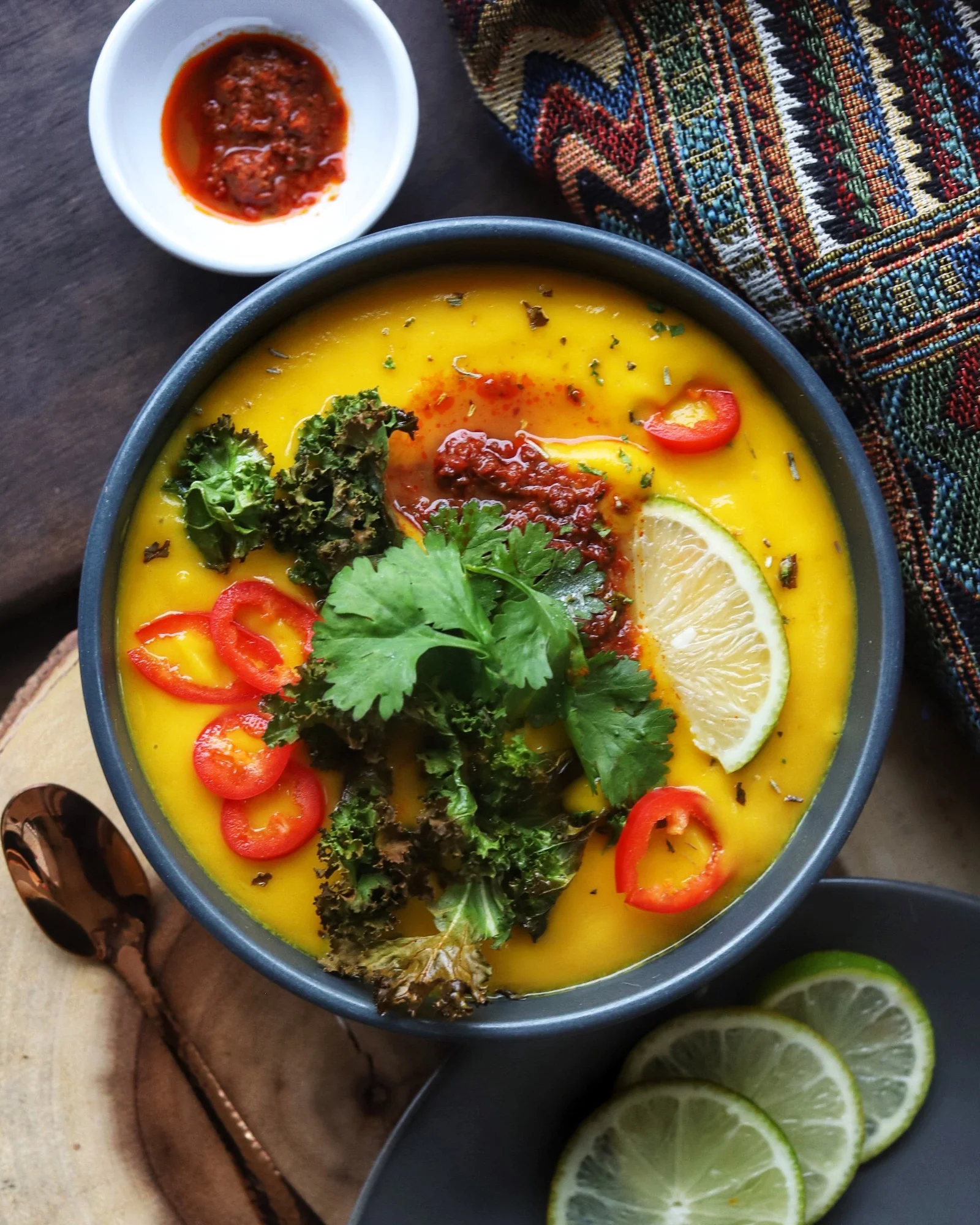 Thai Coconut Butternut Squash Soup