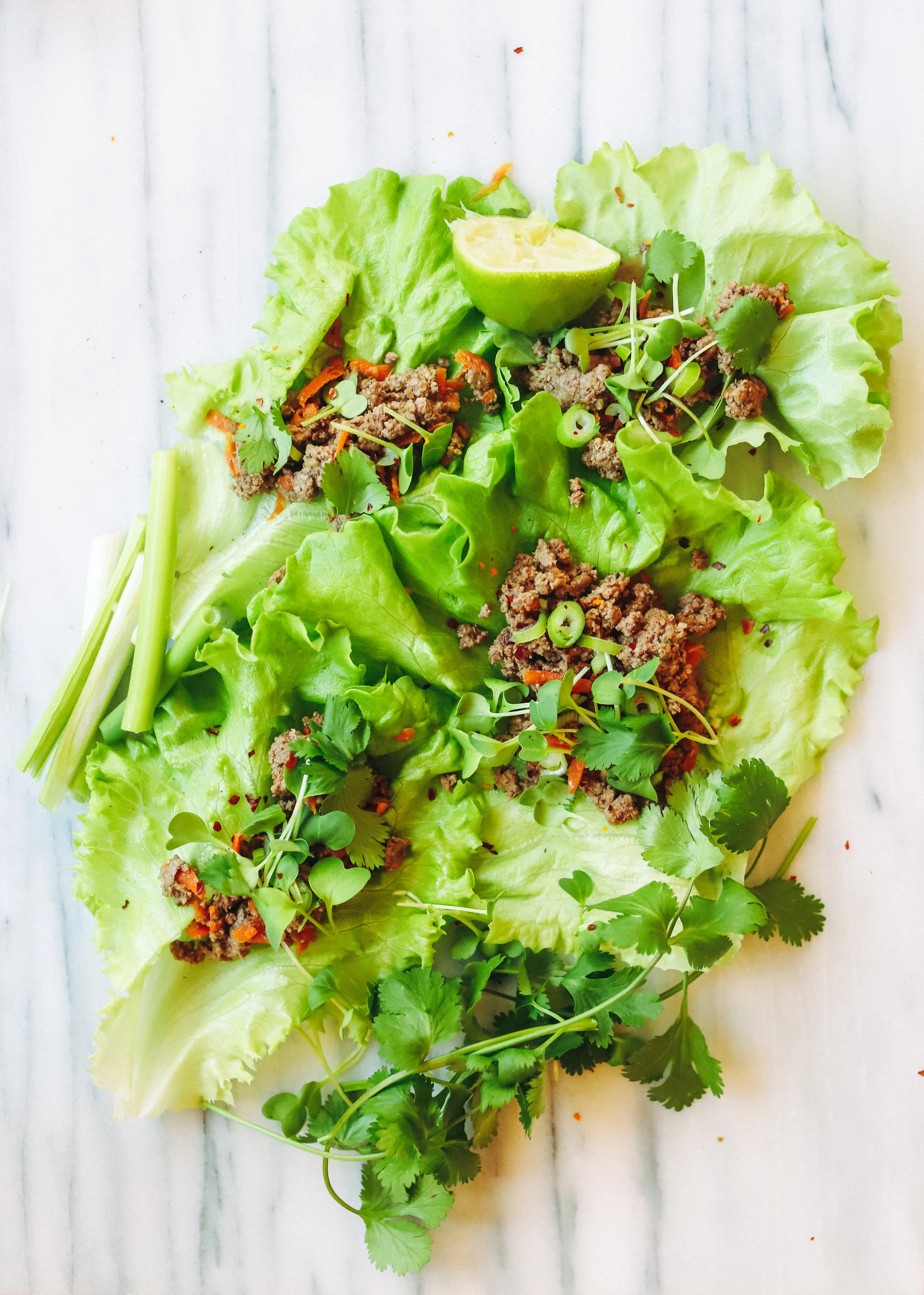 Bike KITchen - Athlete Food Lettuce Wraps
