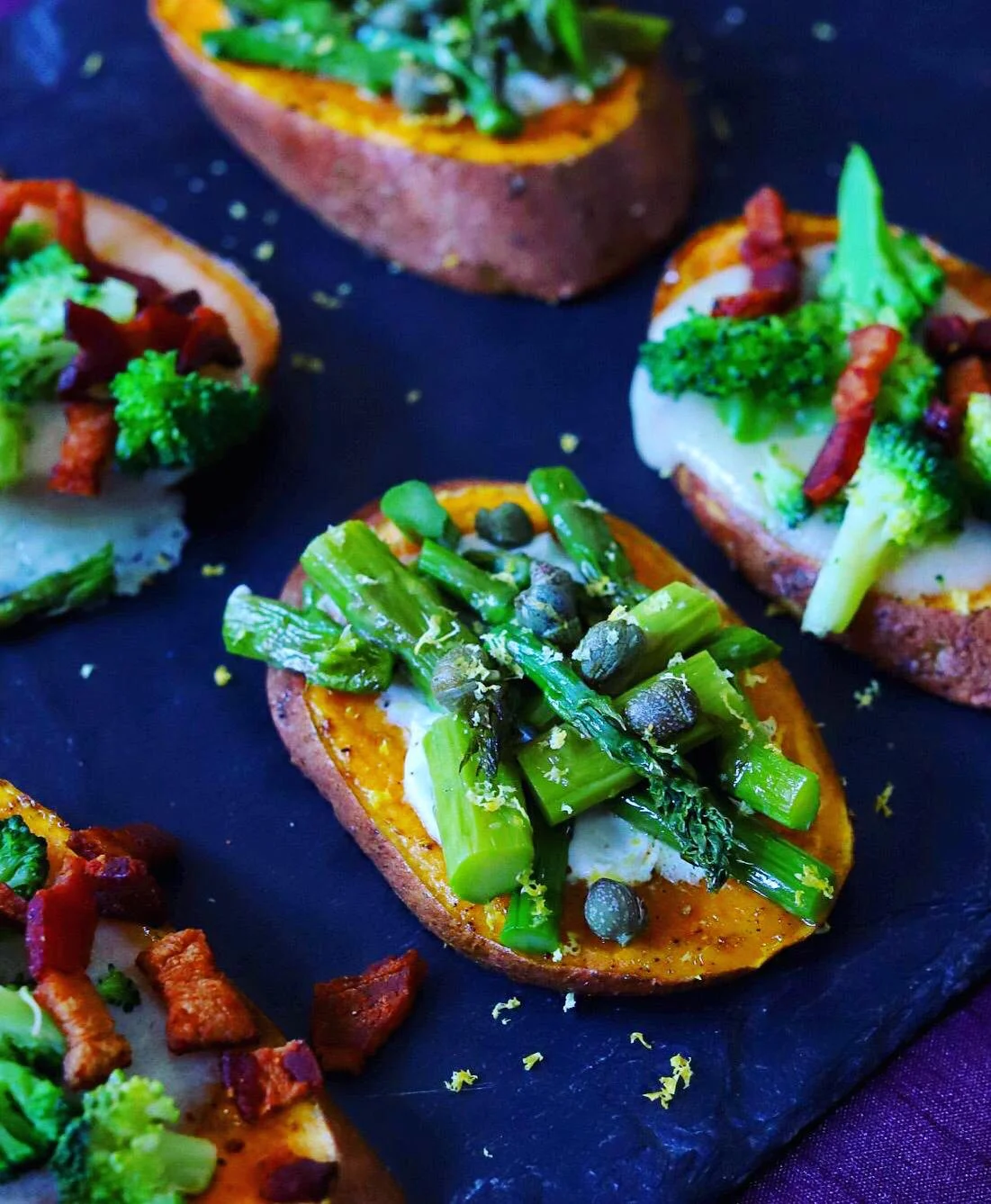 Sweet Potato Crostini 
