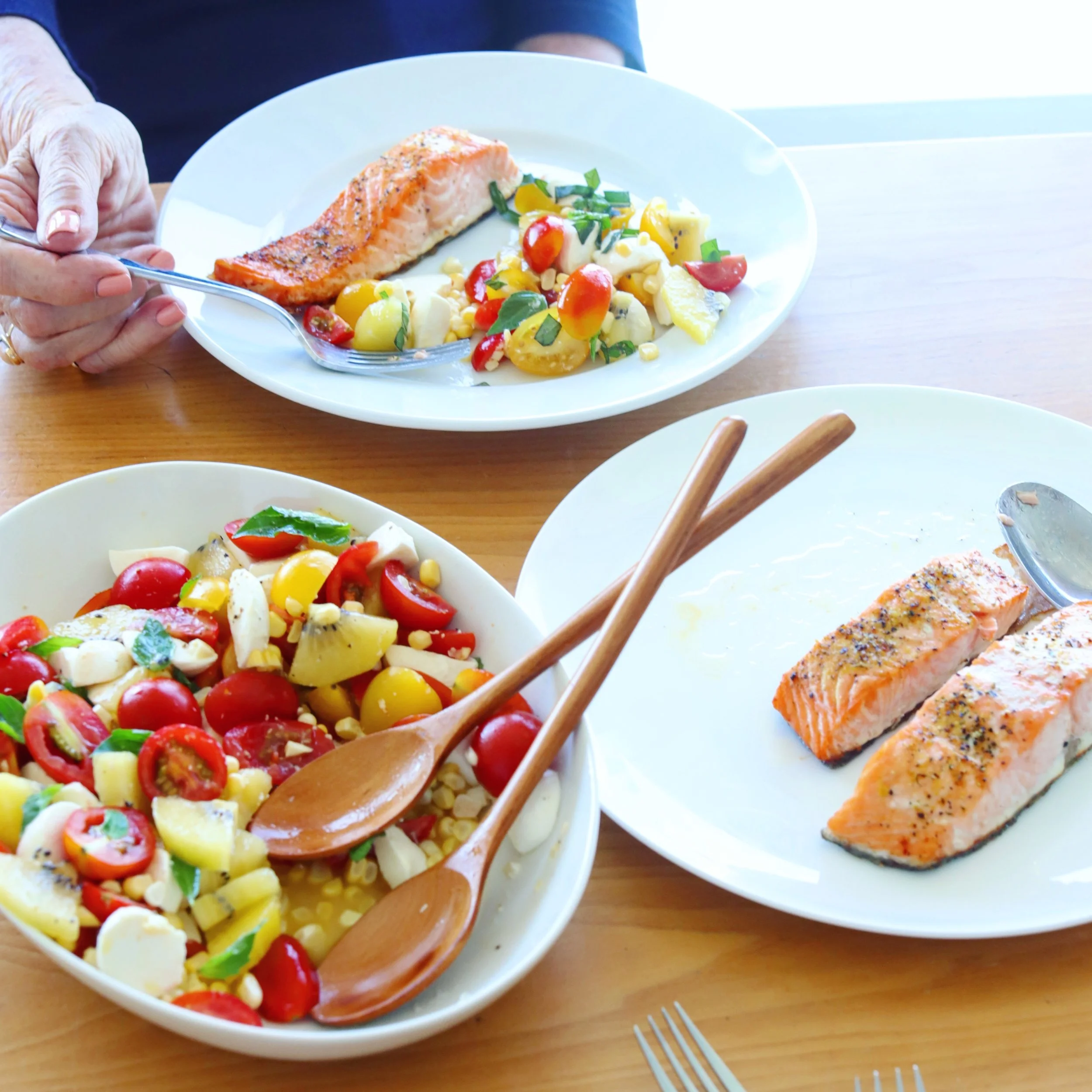 Recipe: Ladies Who Lunch: Yellow Kiwi Salad