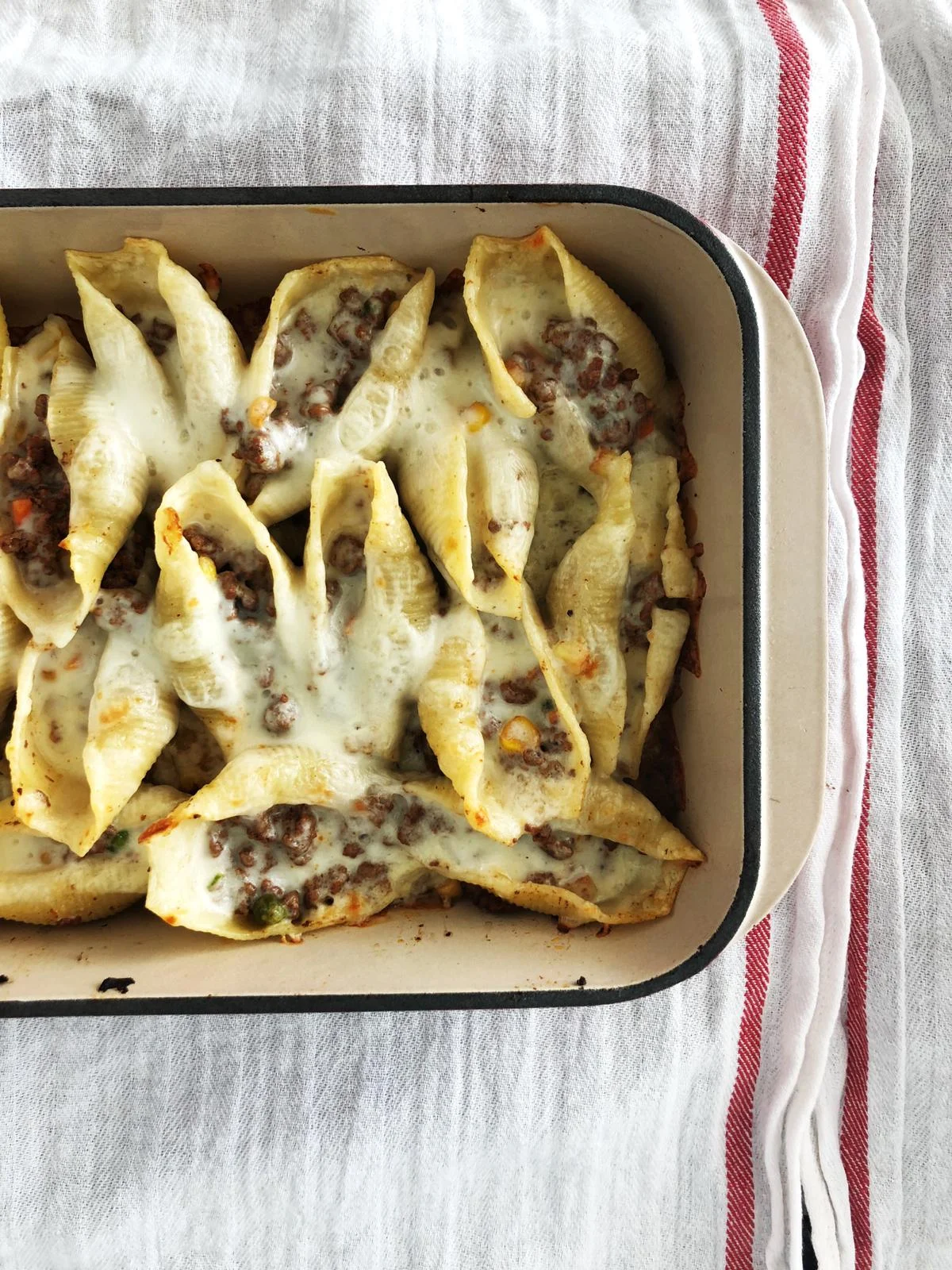 Recipe: Comfort Food - Pastitsio Stuffed Shells