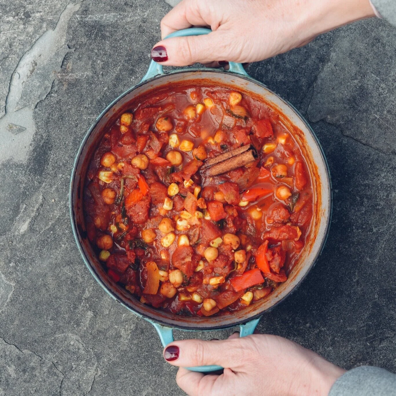 Pantry Cooking: 5-minute Veggie Chili