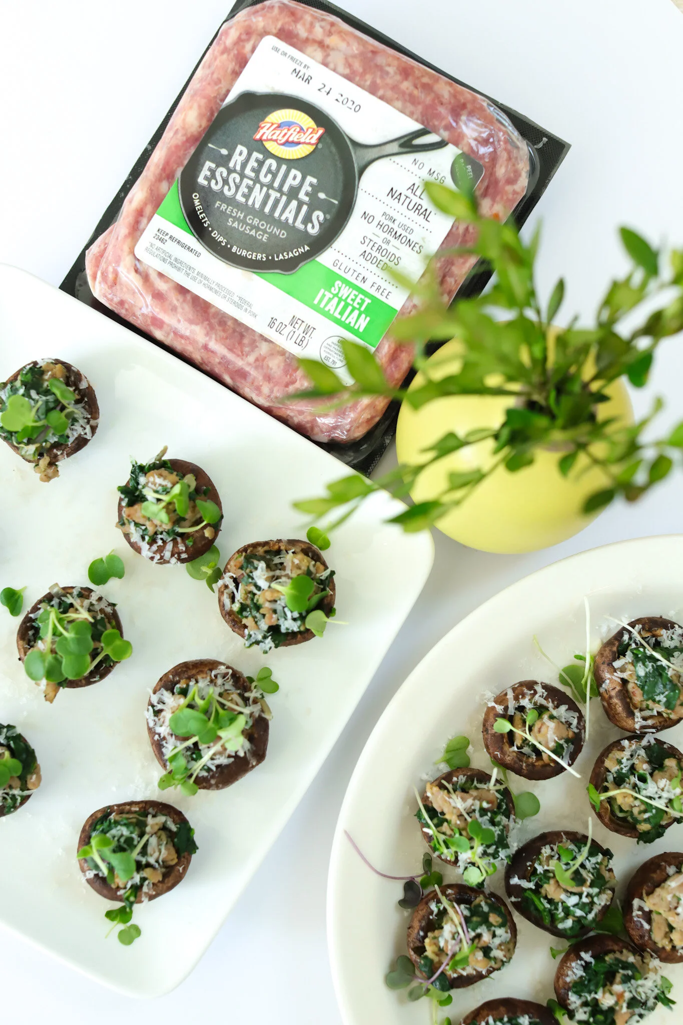 Keto Stuffed Mushrooms