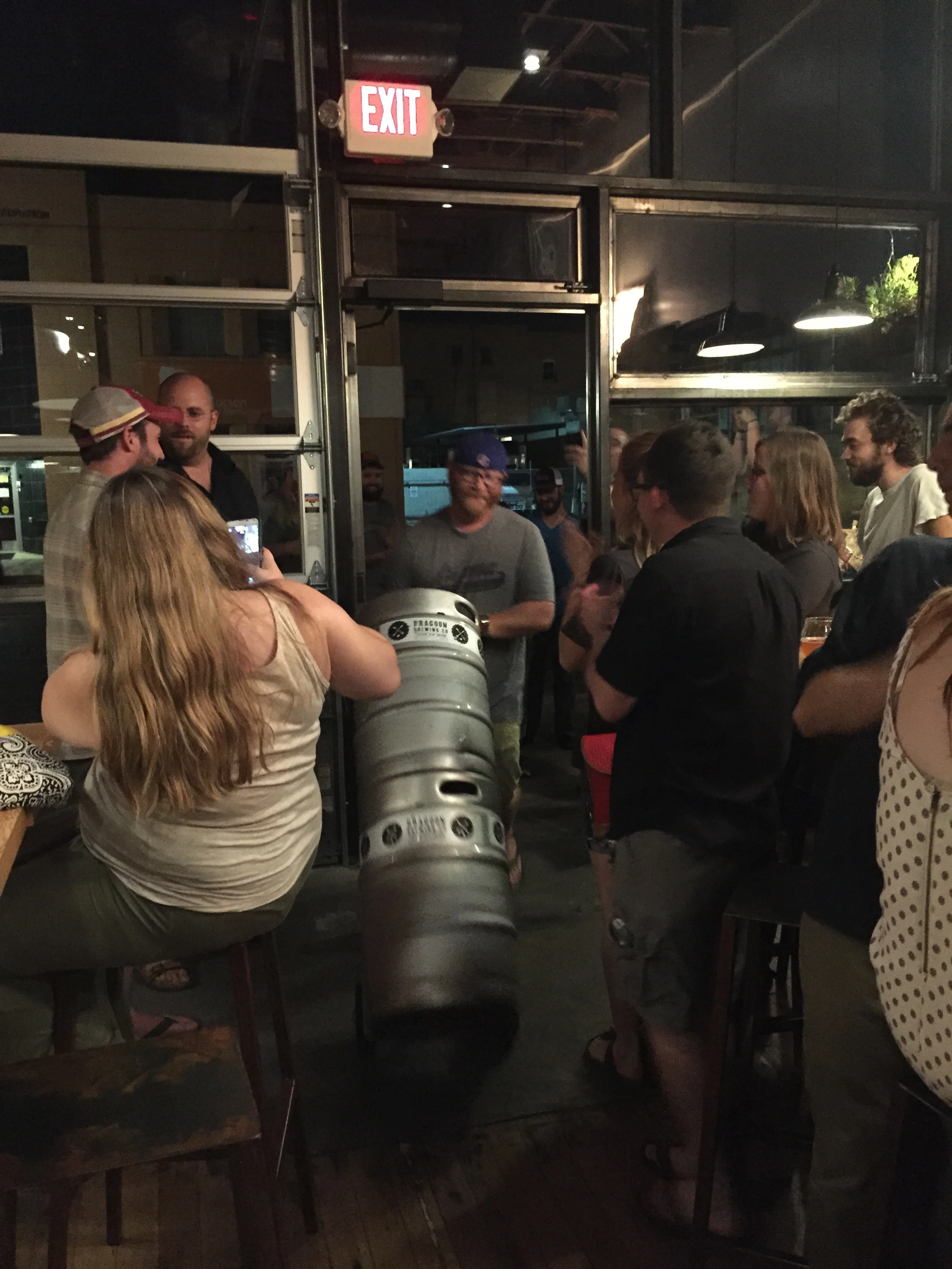 Midnight keg delivery!!