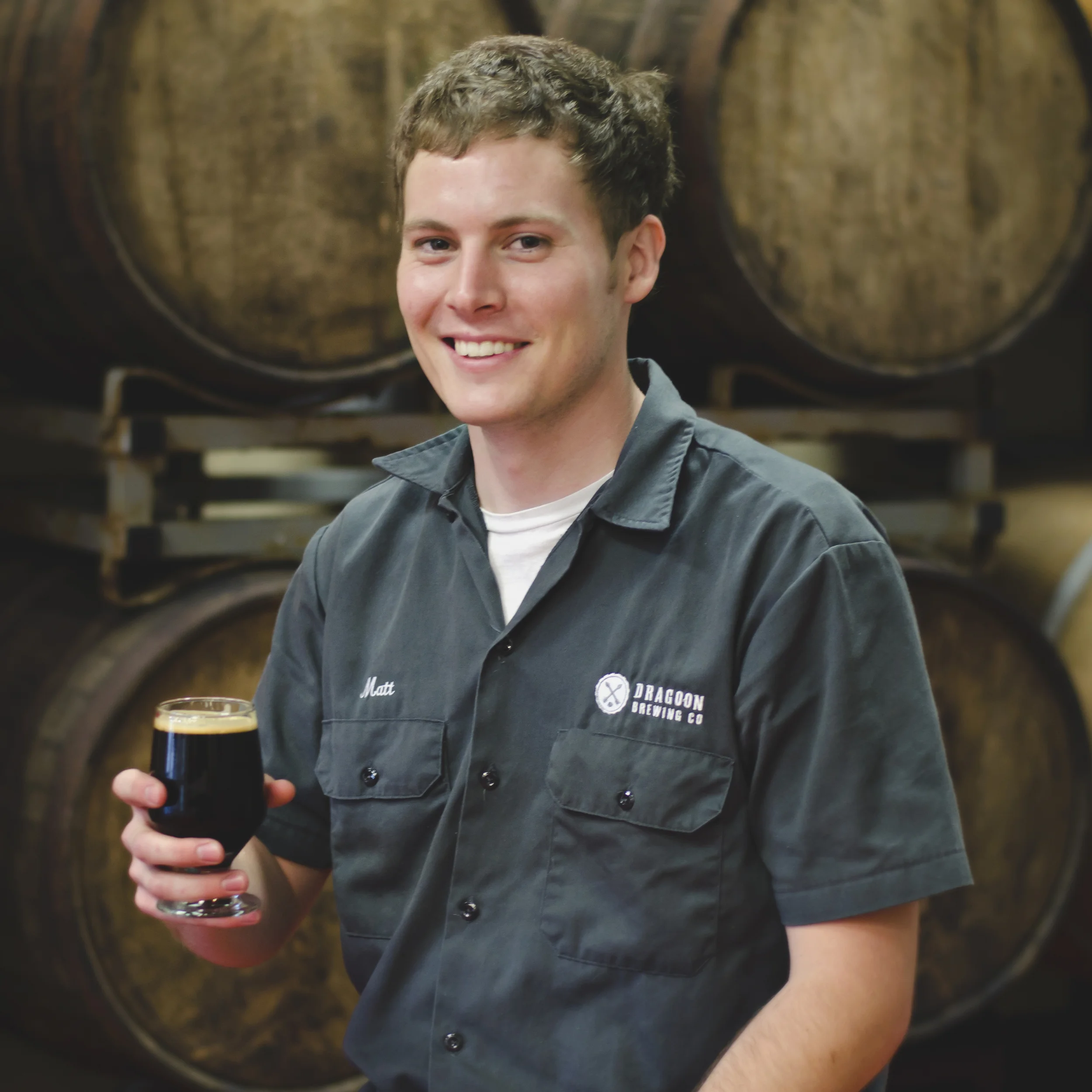 MATT UNDERWOOD BREWER Matt has traded in his draft tech kit for a set of rubber boots and a book of SOPs. He is ready to rock at all times, whether on stage with one of his bands or on the deck of our brewhouse.