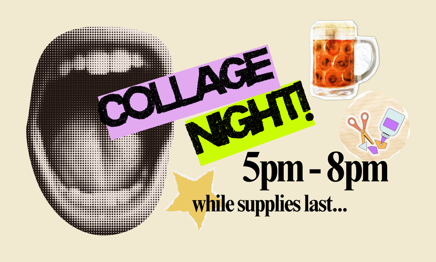 Collage Night at Dragoon!
