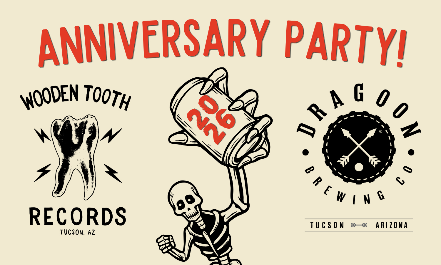 DRAGOON/WOODEN TOOTH ANNIVERSARY PARTY!
