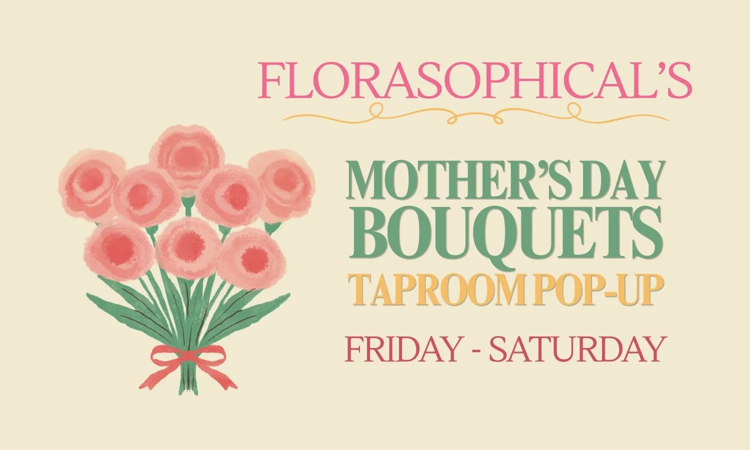 Mother's Day Bouquets Pop-Up