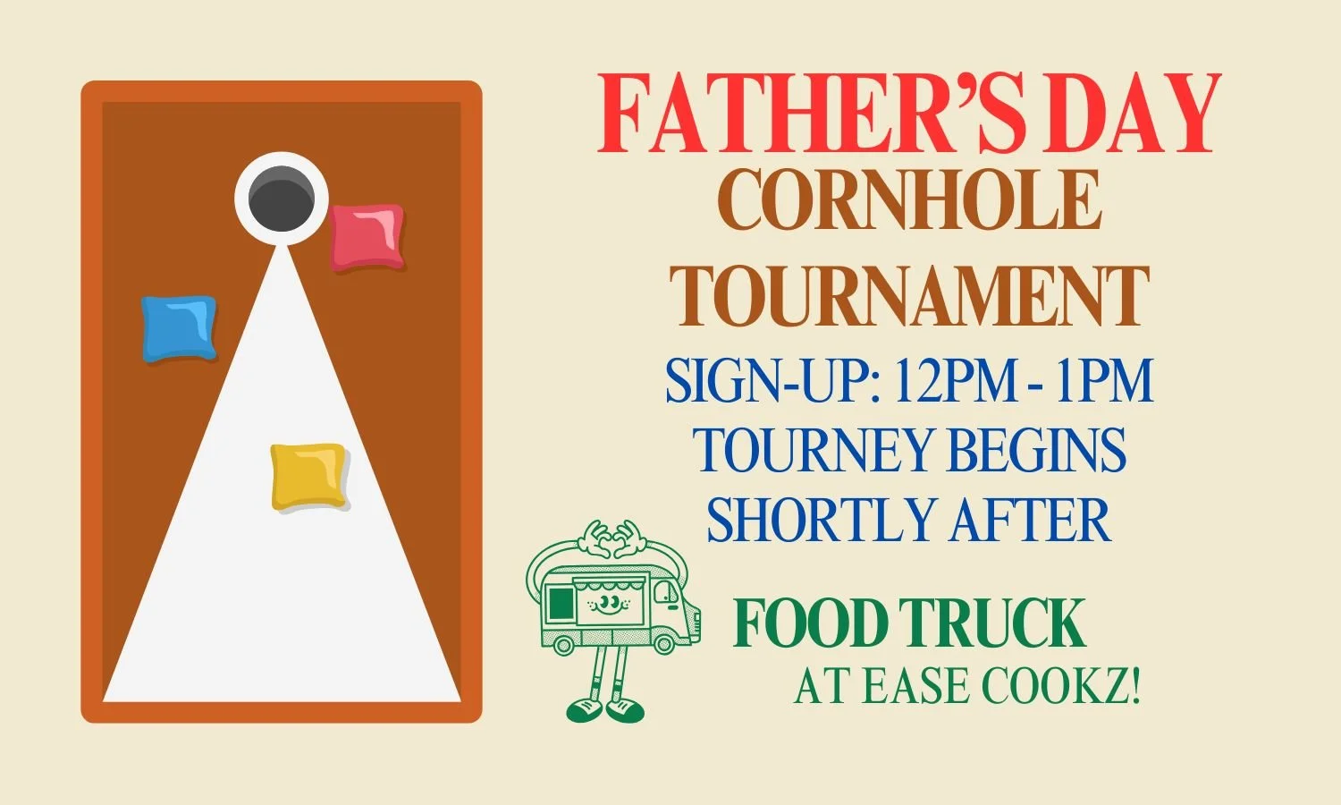 Father's Day Cornhole Tournament!