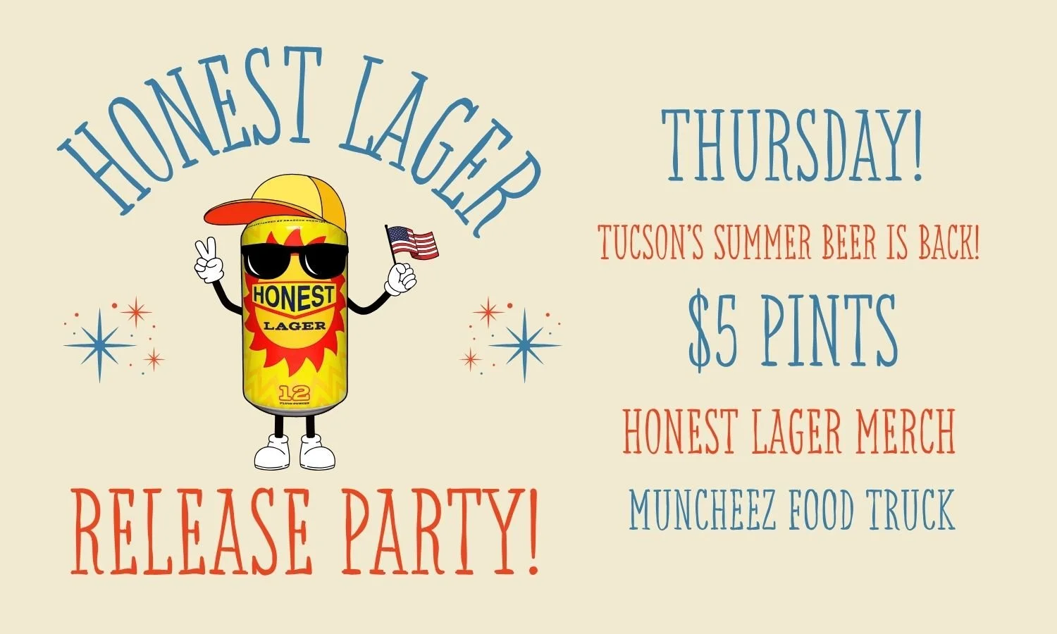 HONEST LAGER RELEASE PARTY