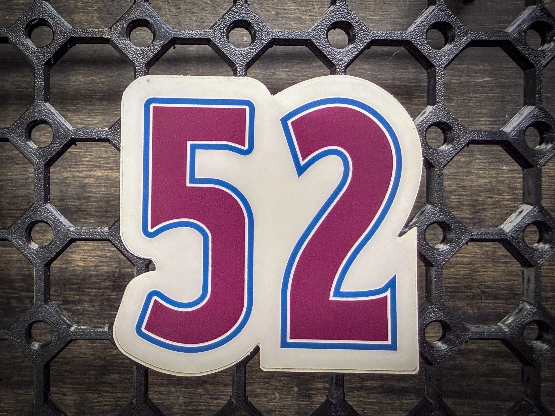 Player Numbers - Stickers