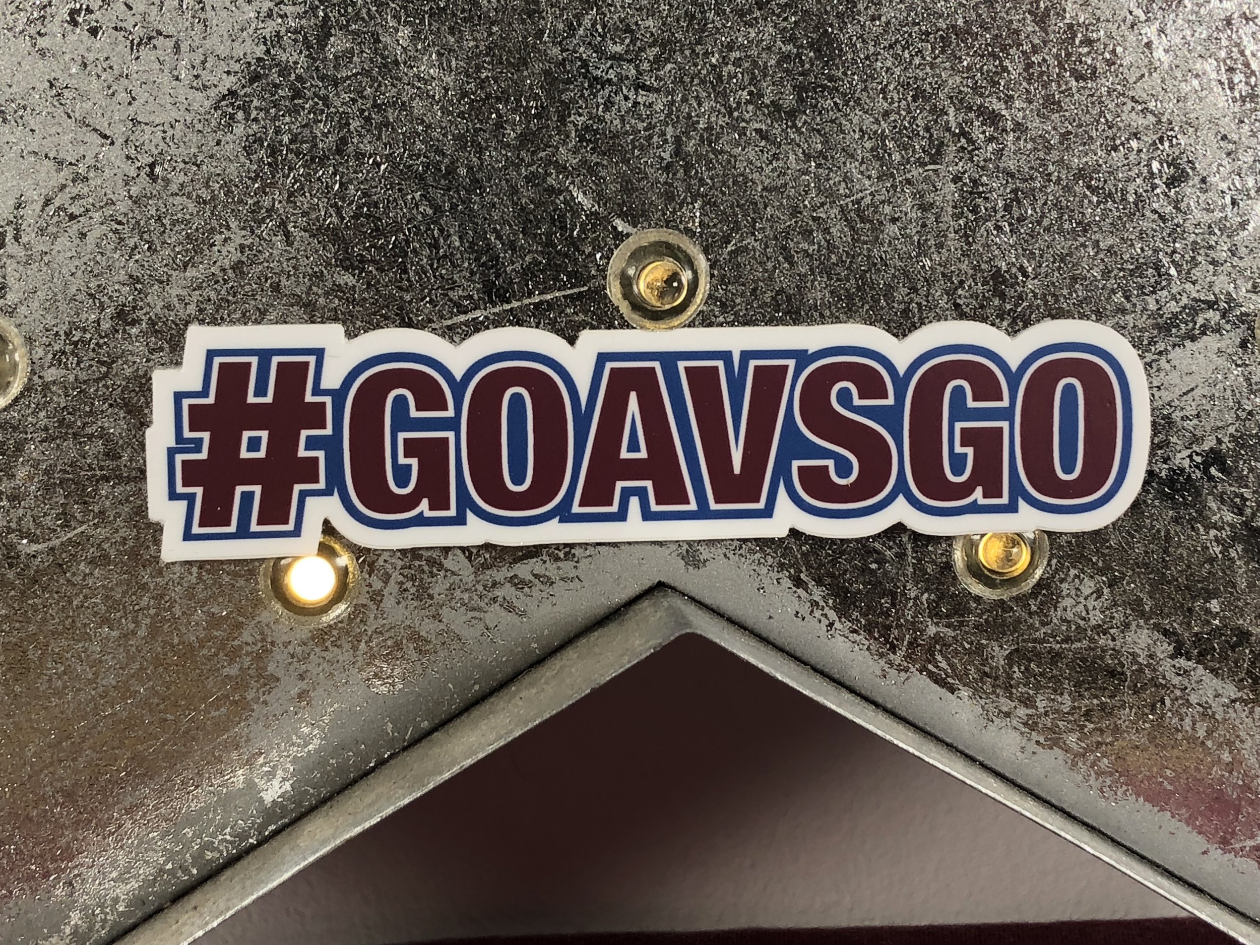 Avs Goavsgo Sticker by Colorado Avalanche for iOS & Android
