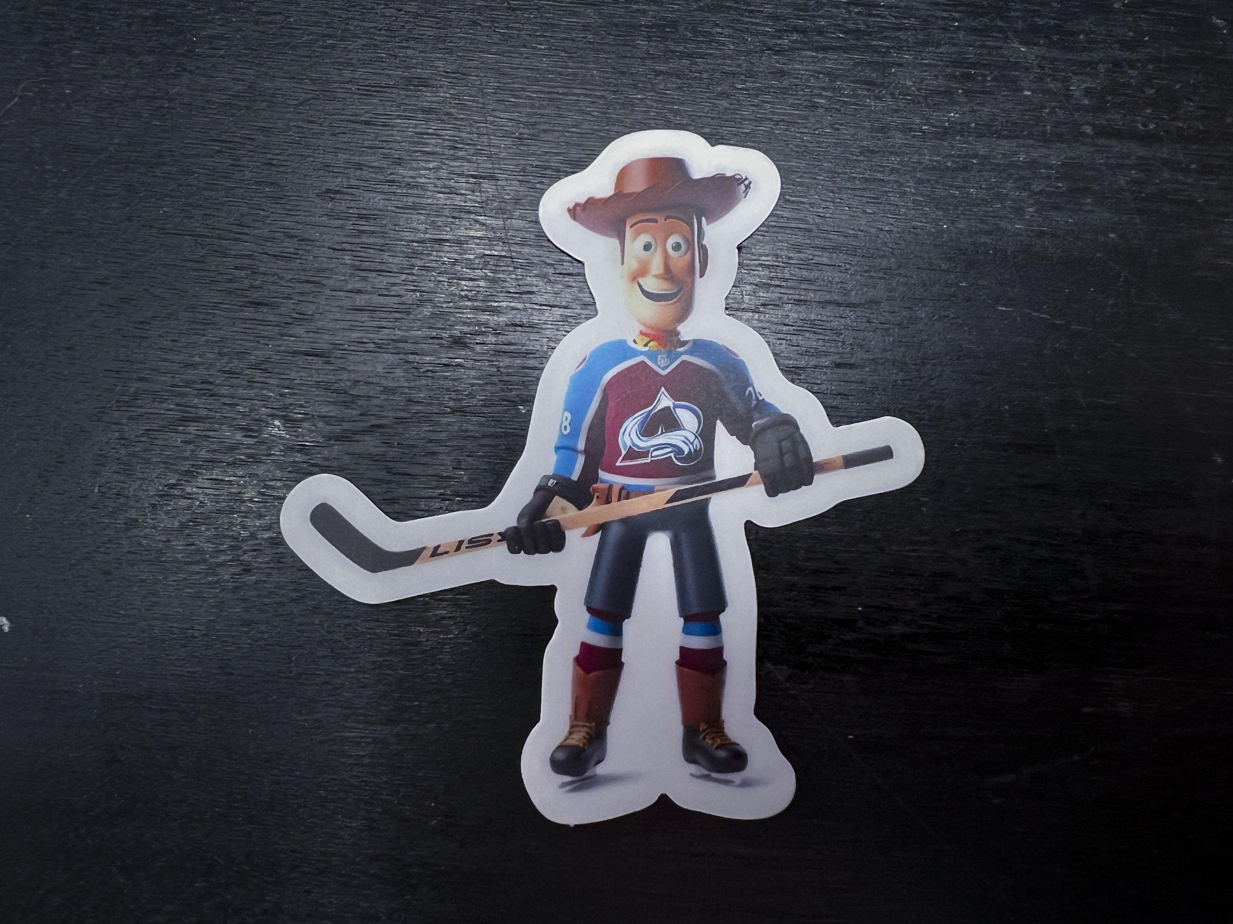 (Miles) Woody - Die-Cut Sticker