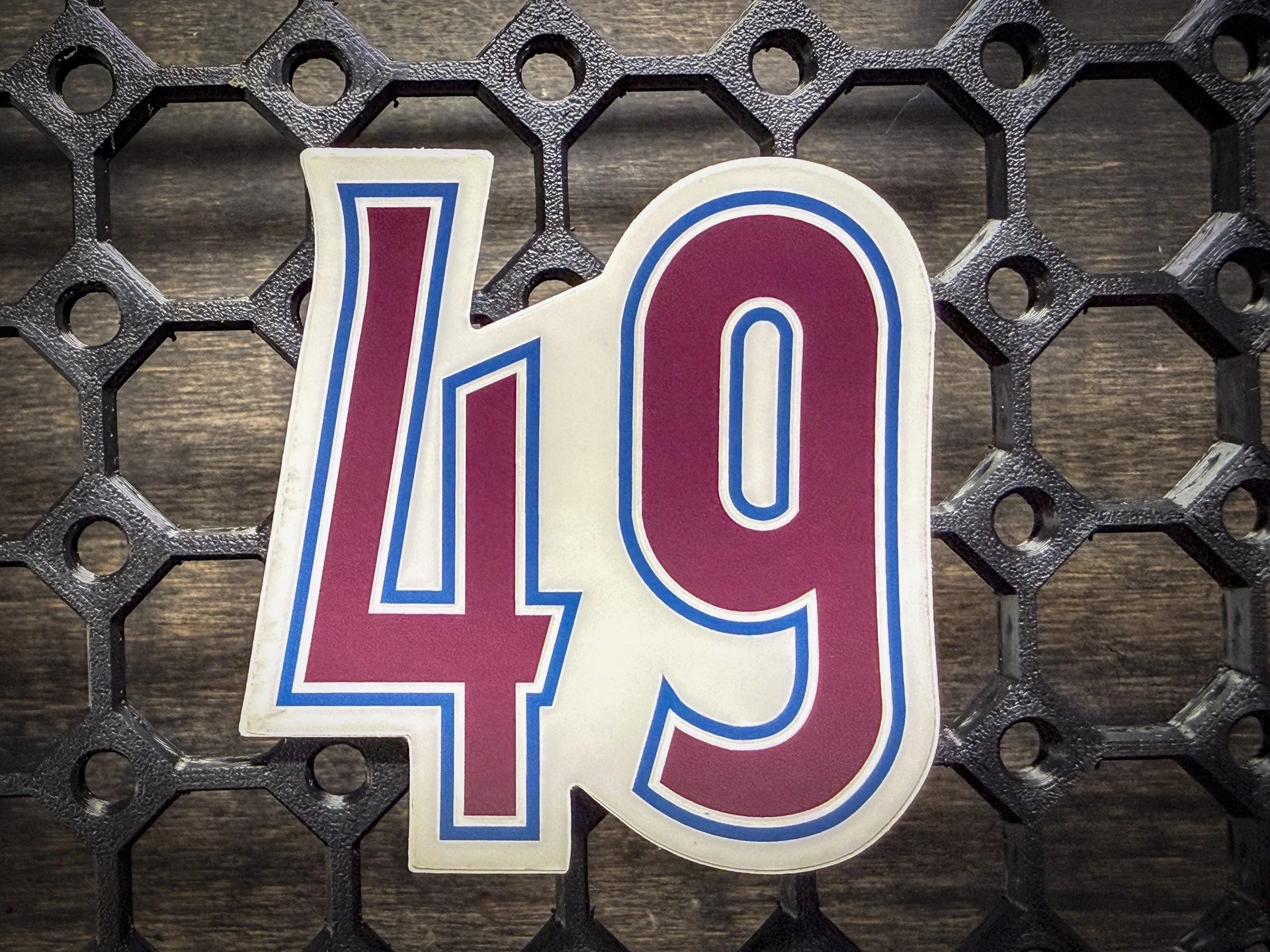 Player Numbers - Stickers