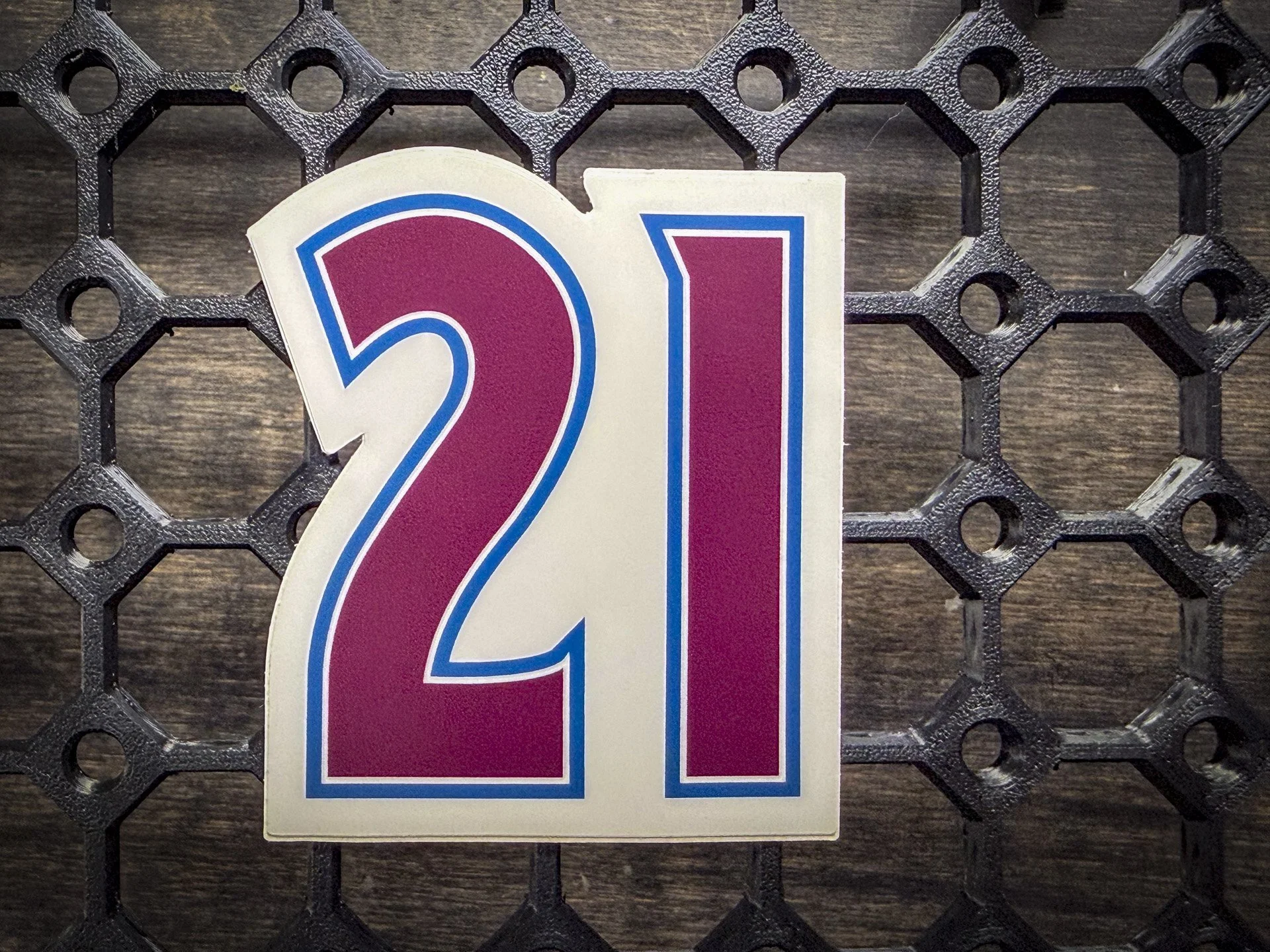 Player Numbers - Stickers