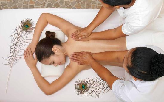 Four-Handed Massage — spa getaway