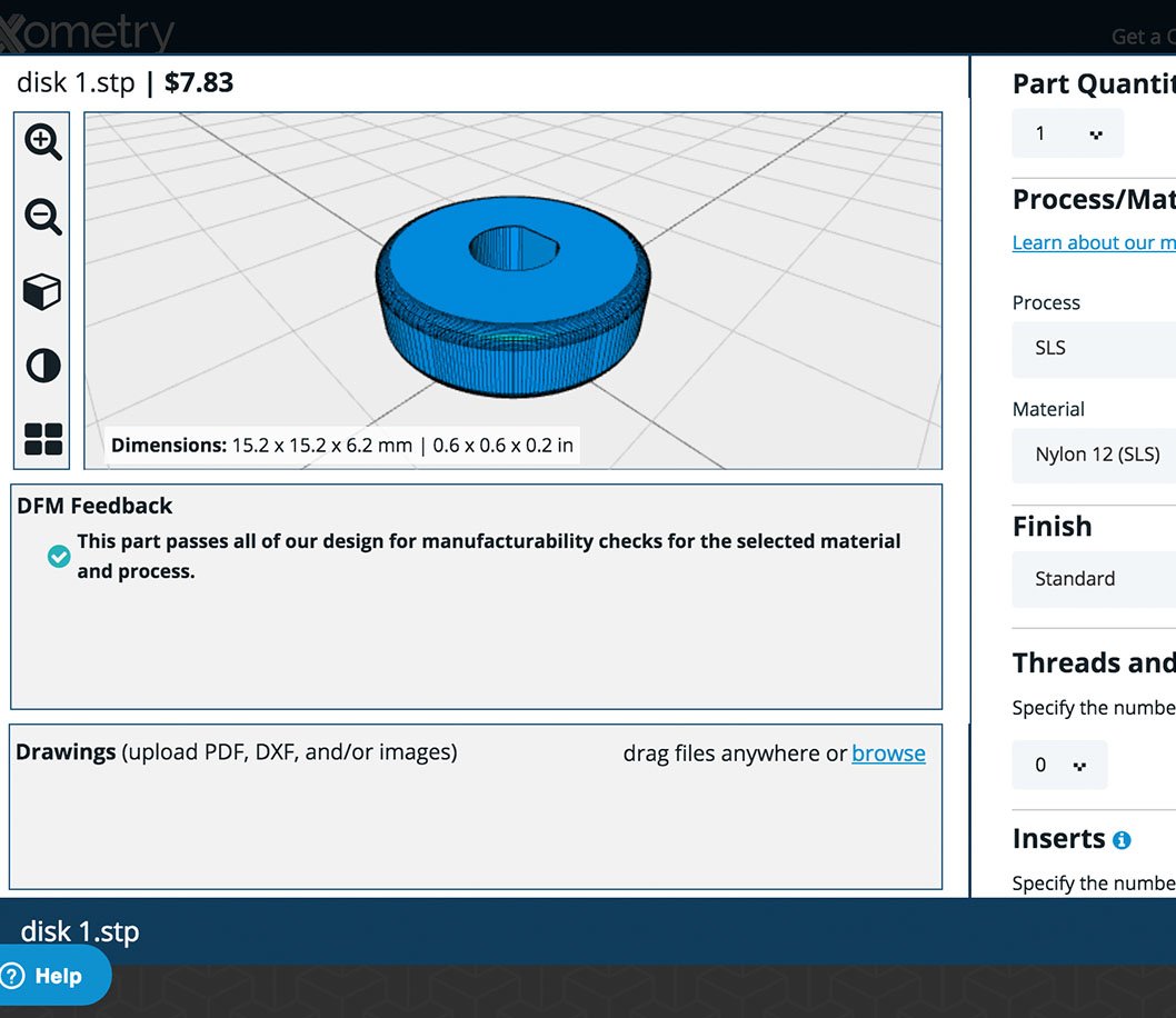 Xometry: Web App for Manufacturing