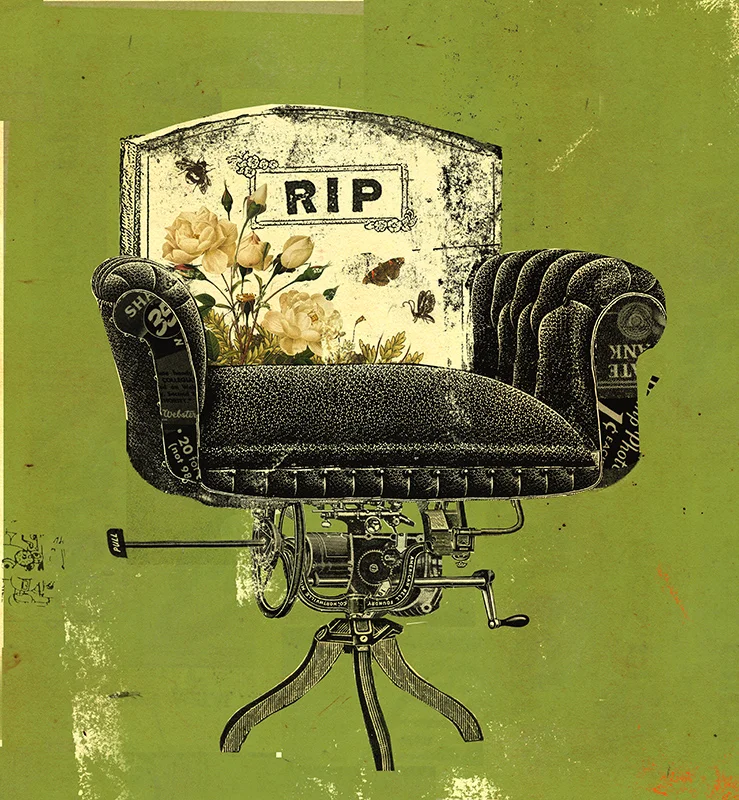 Dead Job  Collage Style