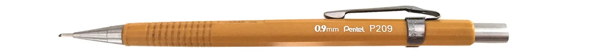 This is my weapon of choice. I went with mechanical because I got tired of sharpening. I love it but I know a lot of artists would hate using this to draw. 