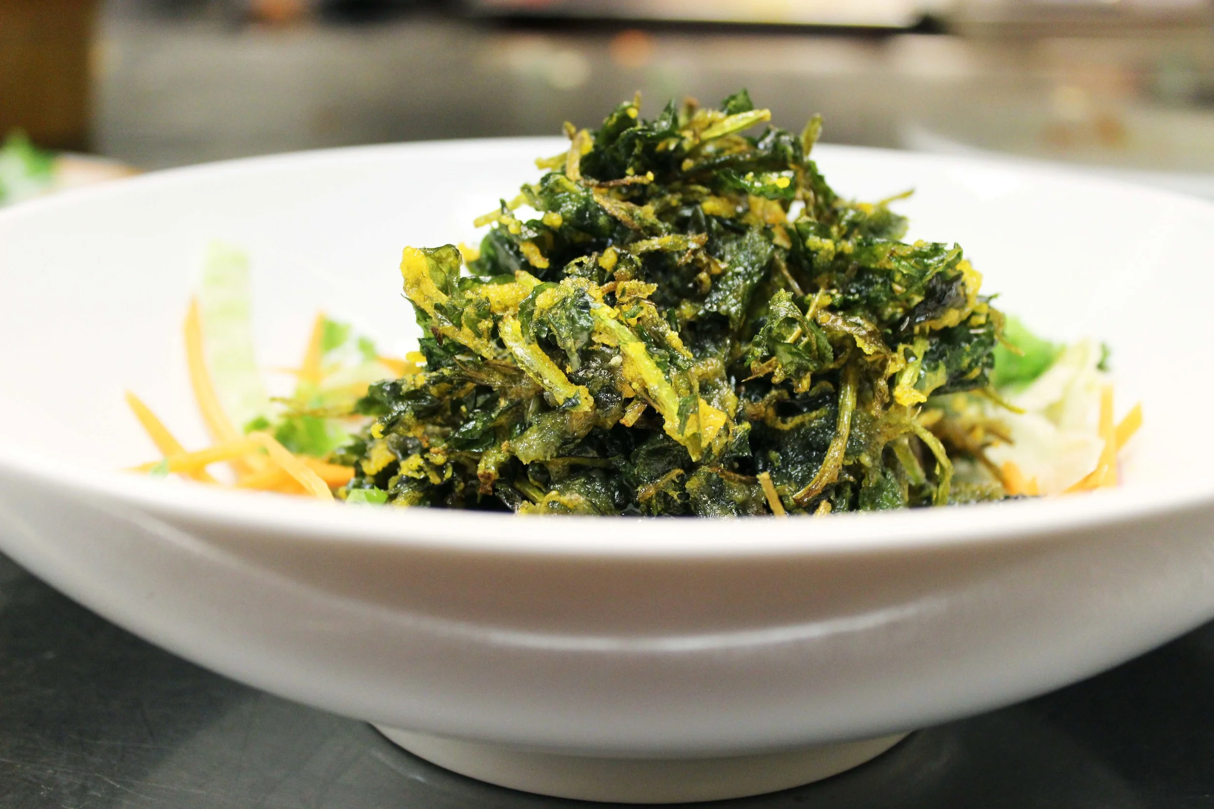 Crispy Watercress Salad