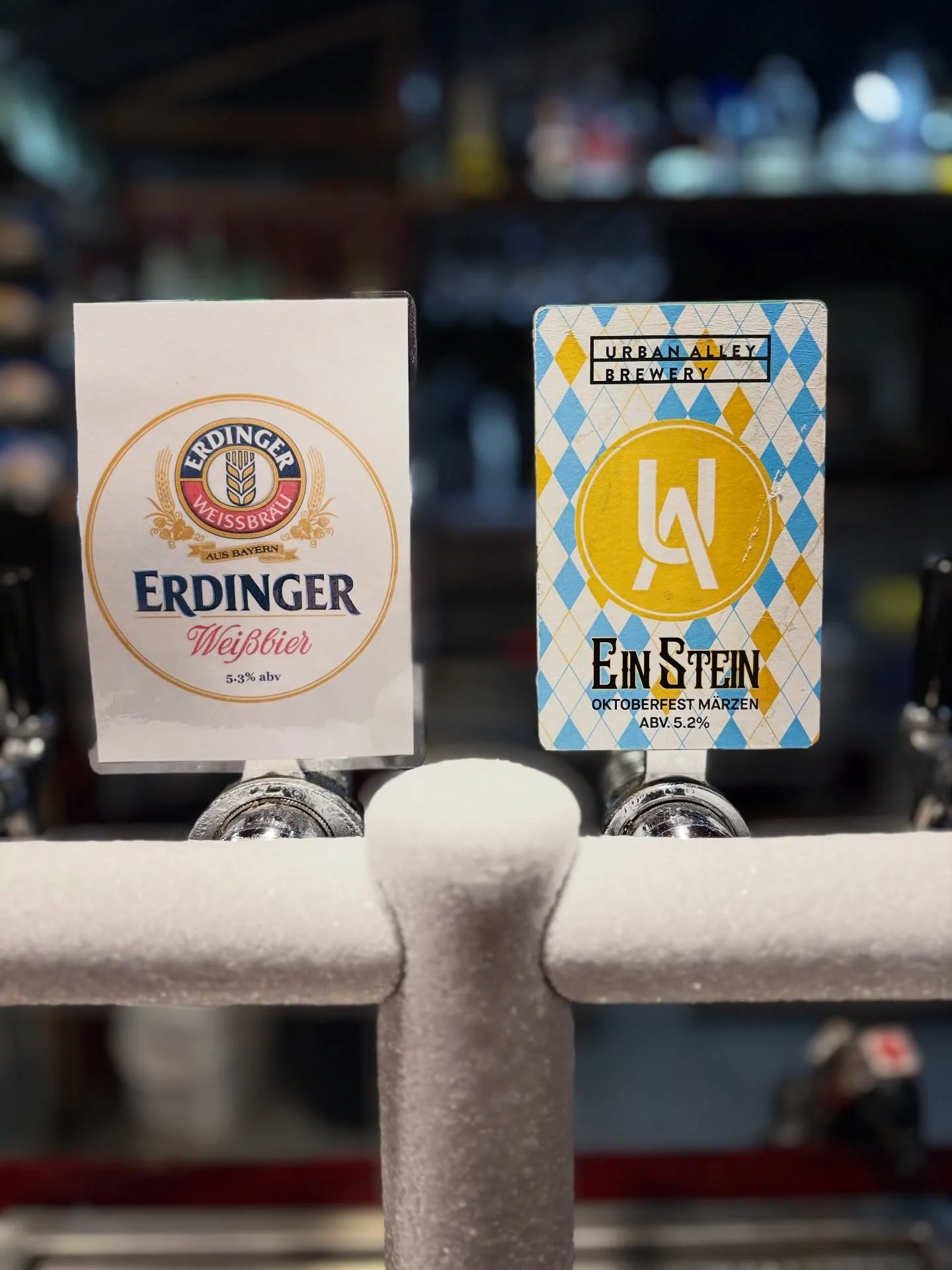 Some new additions to the taps for Oktoberfest, we&rsquo;ve got Ein Stein Oktoberfest M&auml;rzen from Urban Alley Brewery and we also have from Bavaria Erdinger Wei&szlig;bier. Two delicious new beers to taste 🍻 

We have Nick Charles playing Frida