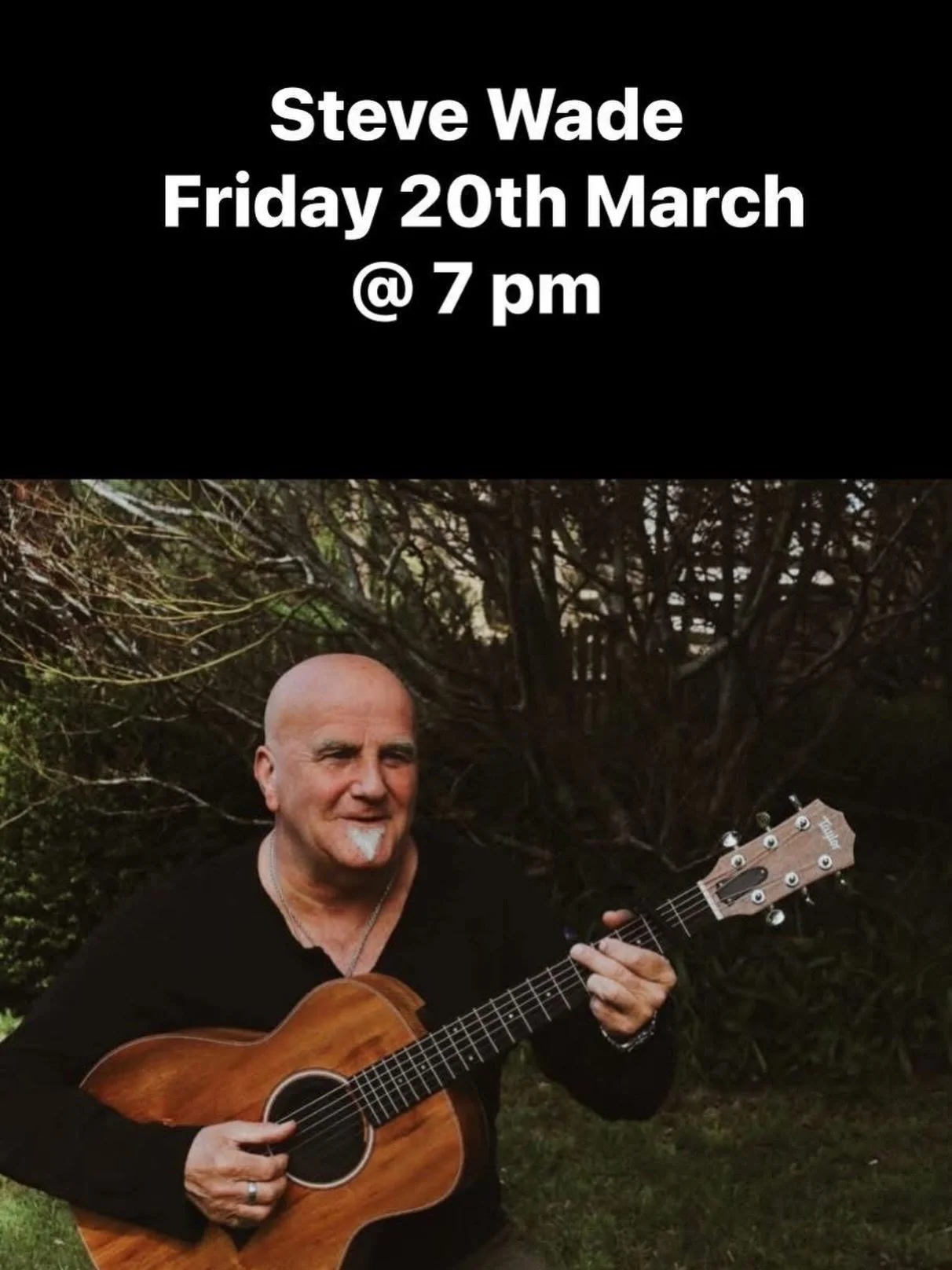 Steve Wade returns to Kelly&rsquo;s this Friday, 20th March, performing live from 7pm-9pm 🎵🎸🎤
Call 9751-1056 or go online to make a booking.
