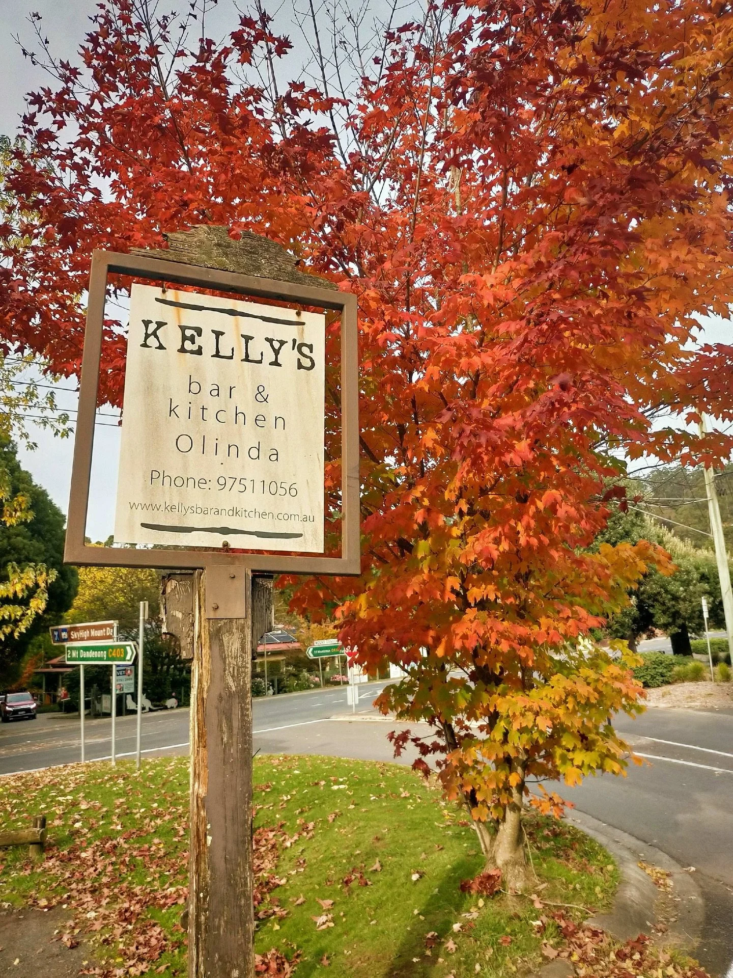 Autumn is starting to arrive on the mountain and the trees are looking beautiful 🍂 

We&rsquo;re open all weekend from 12 noon - 9pm including the ANZAC Day public holiday on the 25th.

Call 9751 1056 or go to our website to make a booking