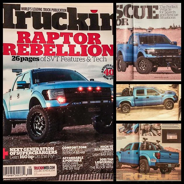 THE MONTH'S TRUCKIN MAGAZINE FEATURING ROGUE