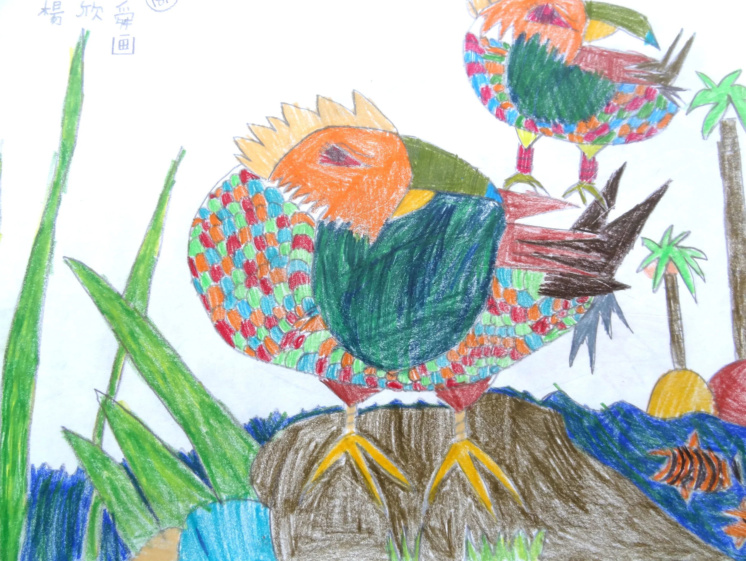 Yang Xing, age 6