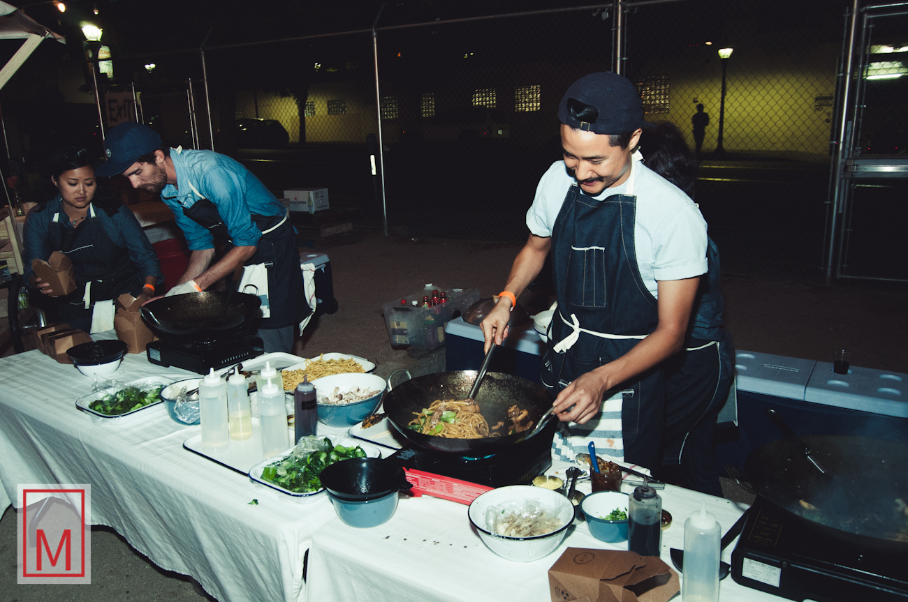 People cooking