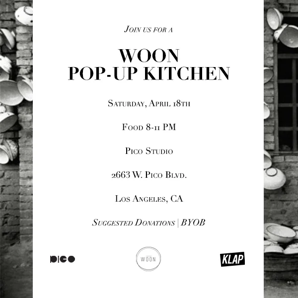 Graphic promoting a food event