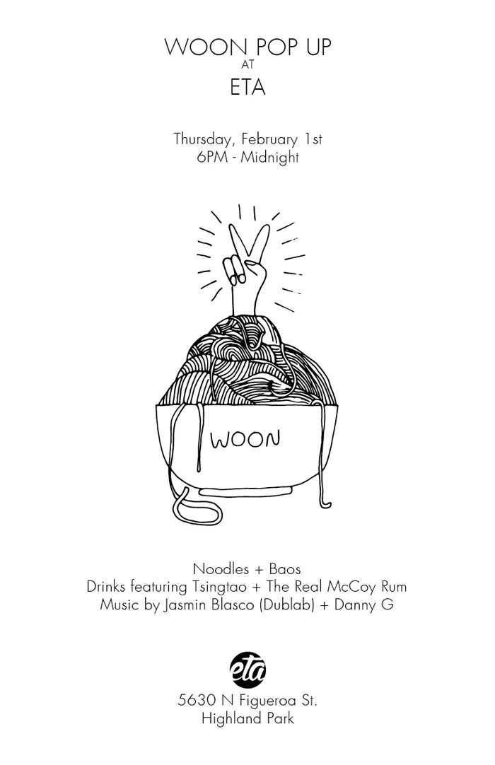 Graphic promoting a food event