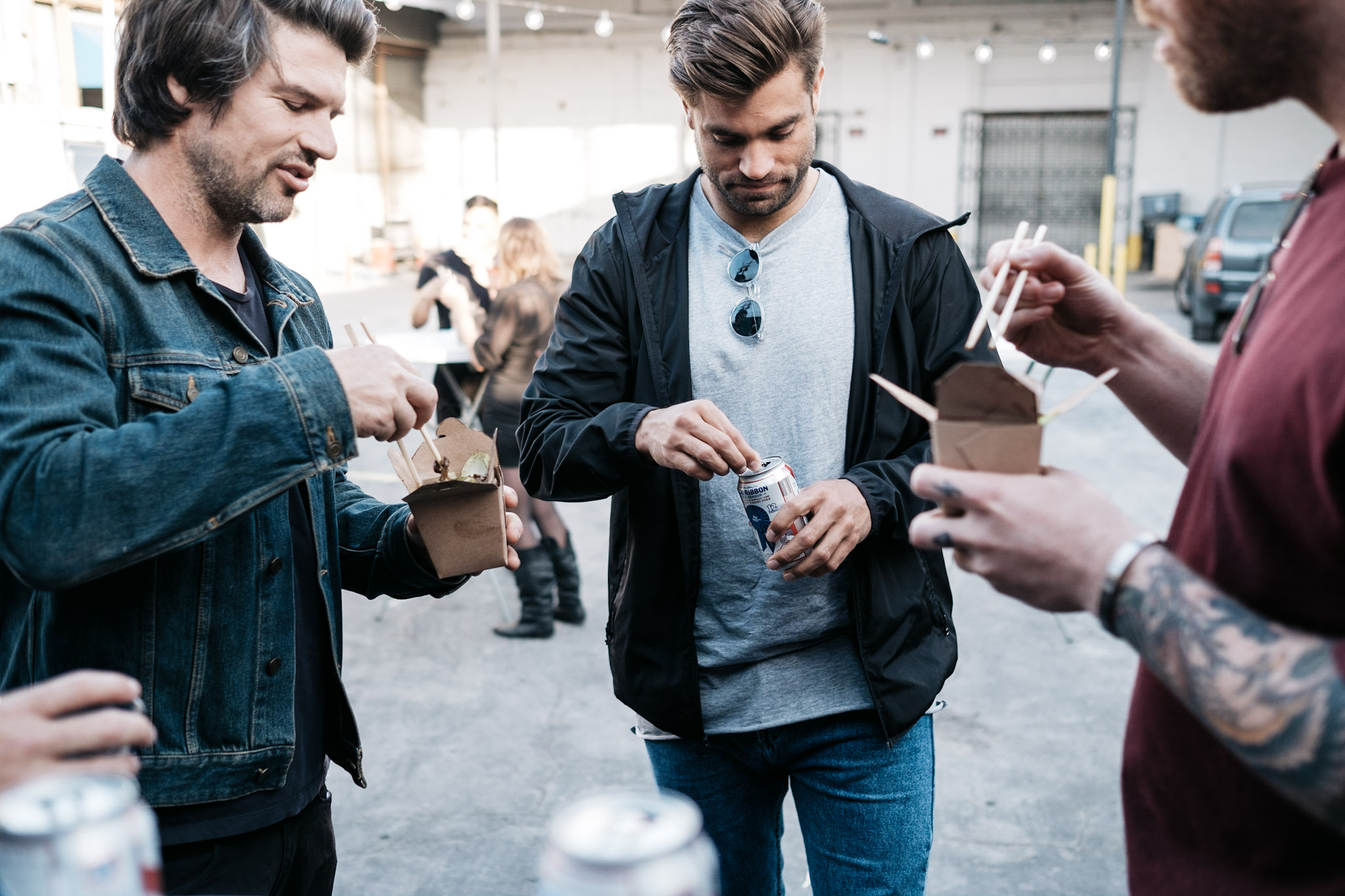 People eating