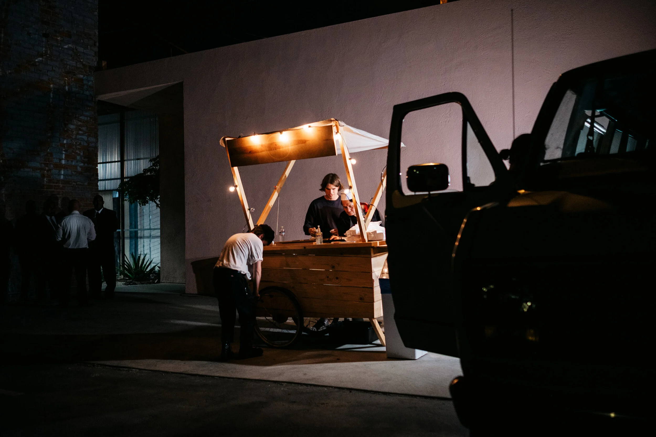 A food cart