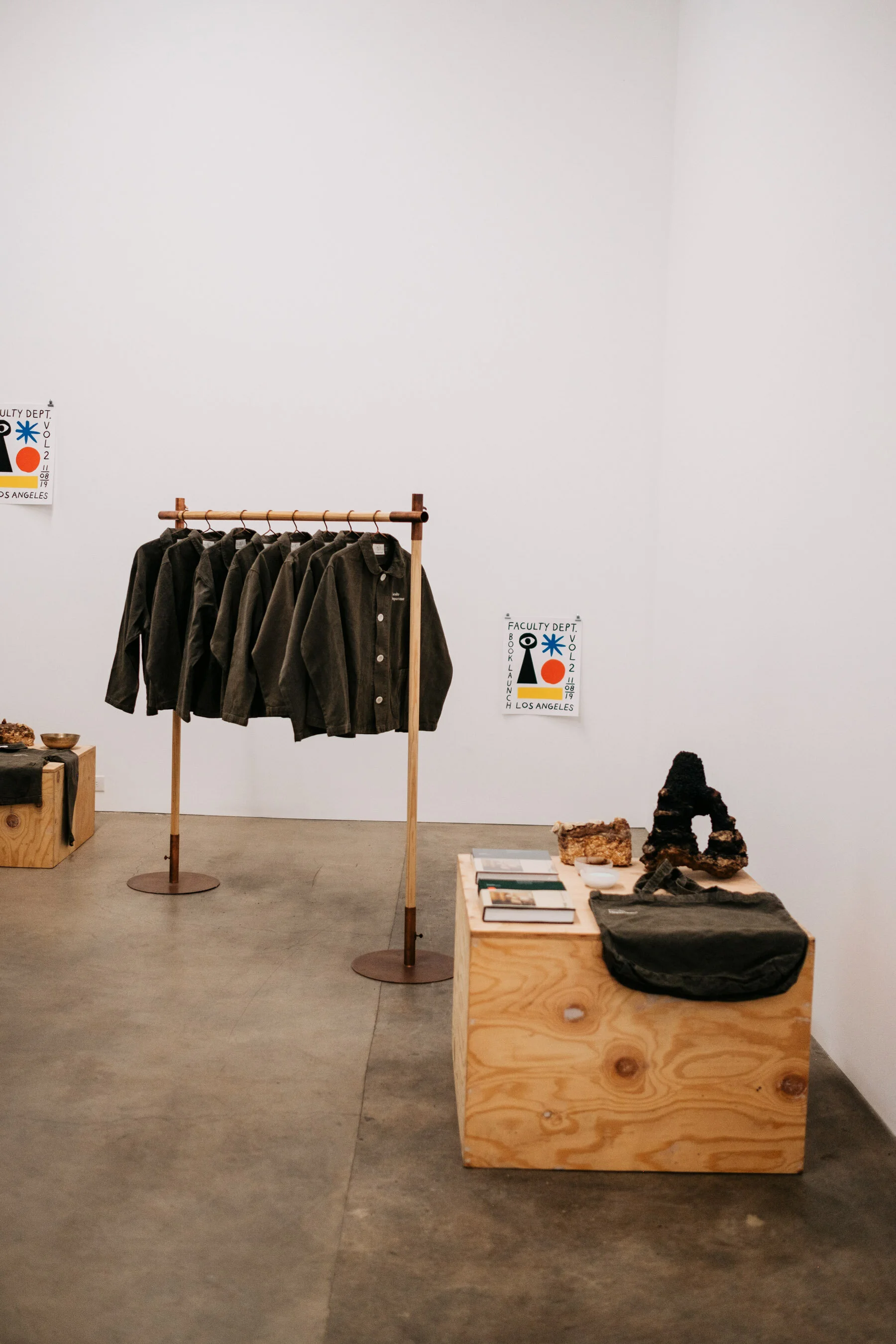 an art gallery installation