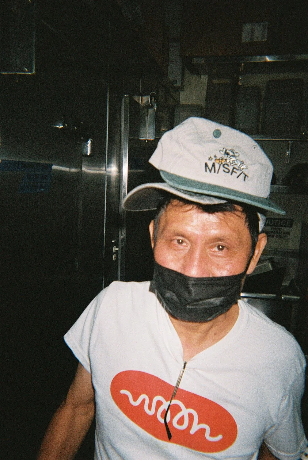 Person working in a restaurant