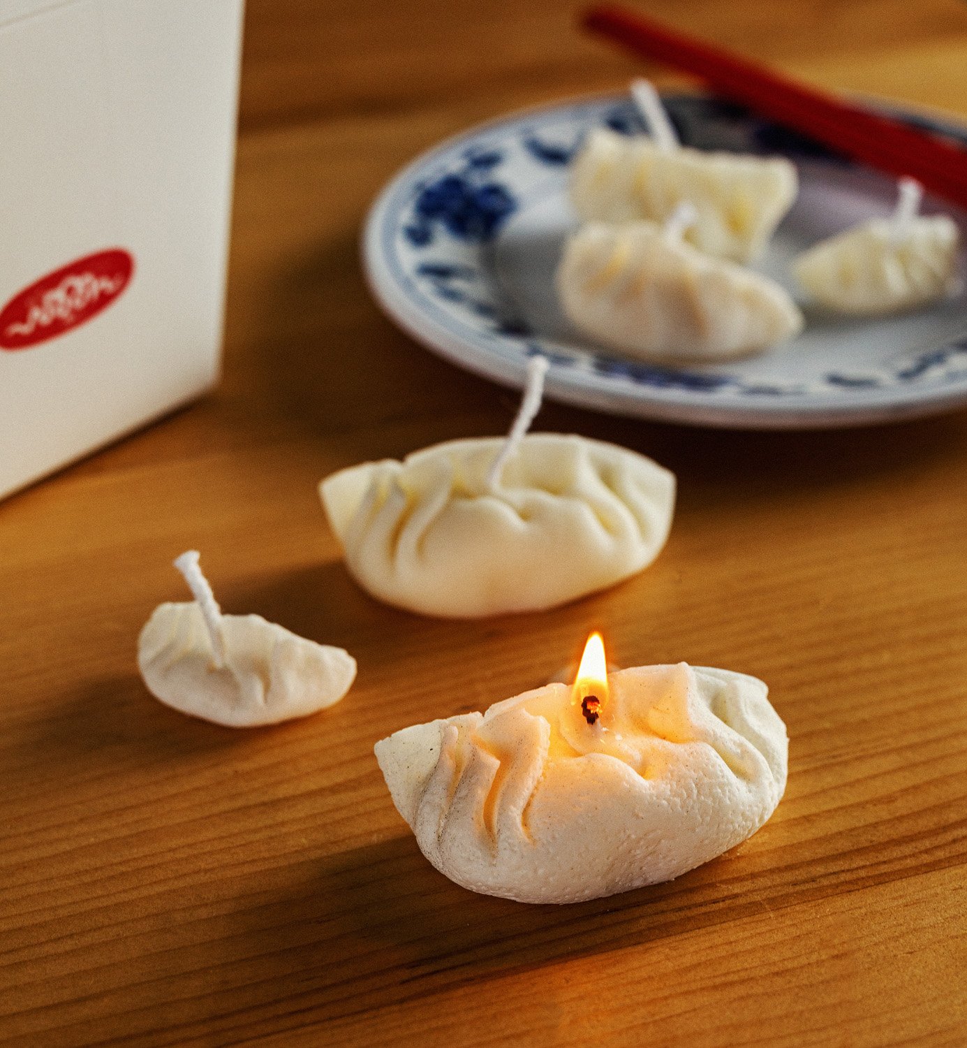 Food shaped candles