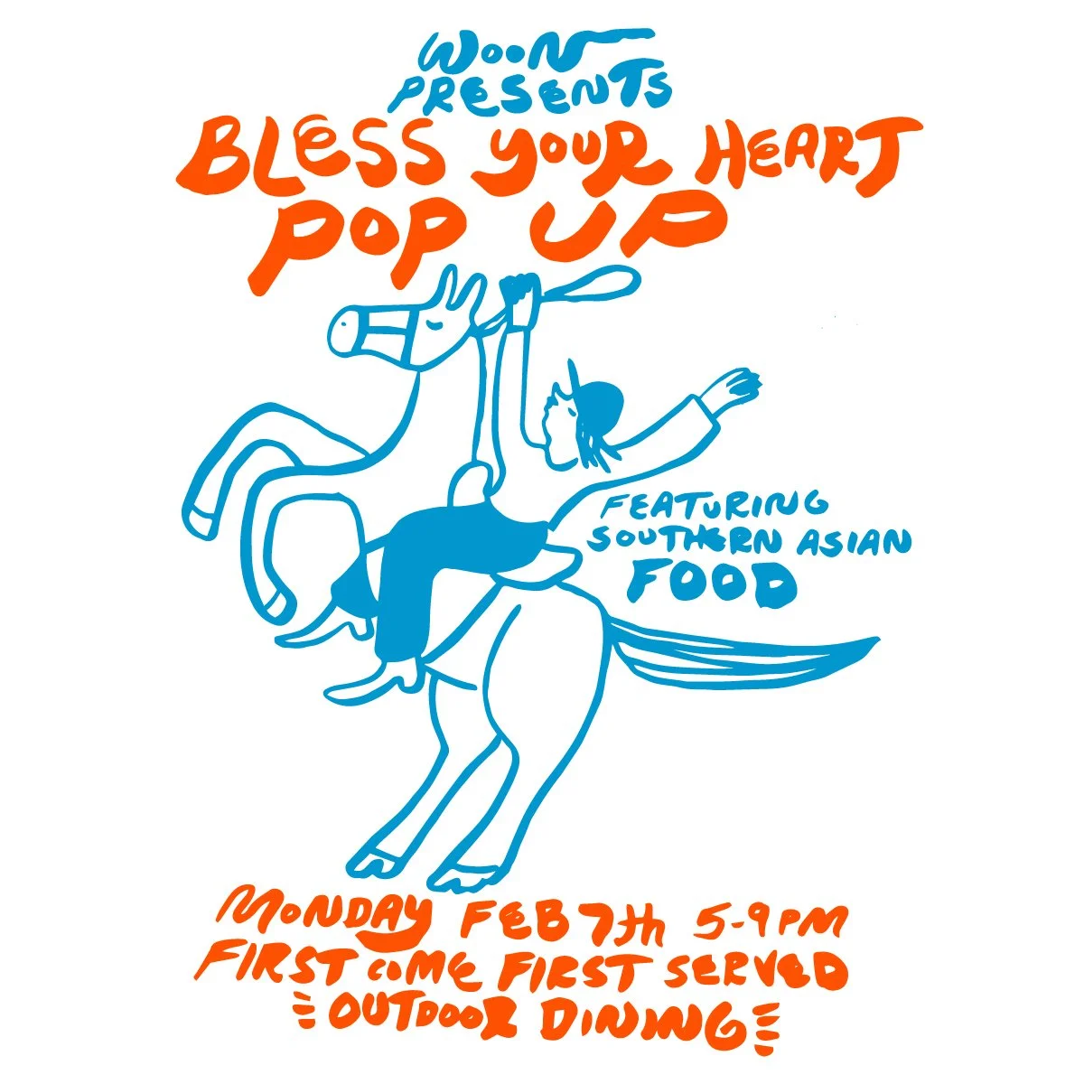 graphic promoting a food event