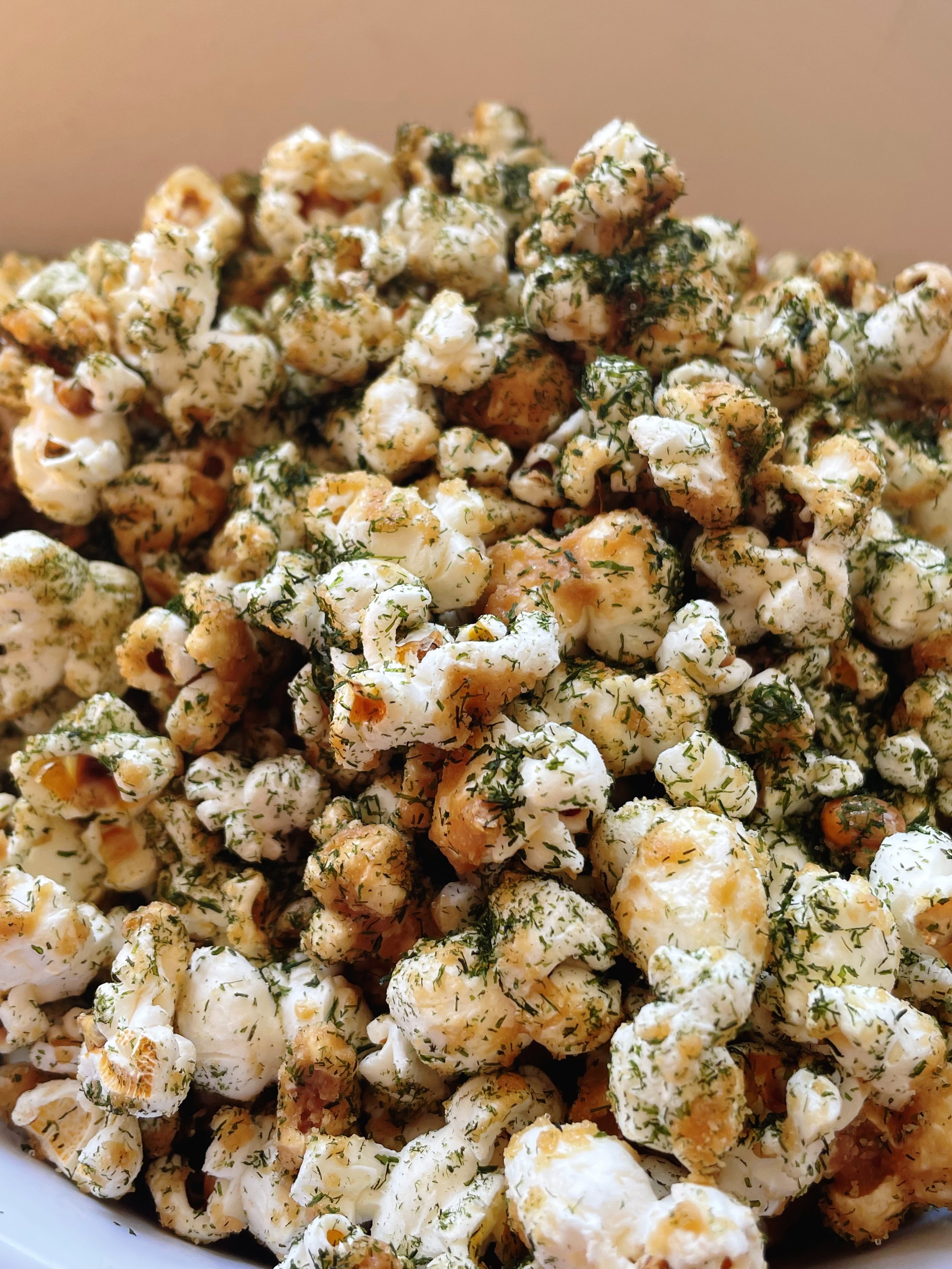 Sea moss seasoned popcorn