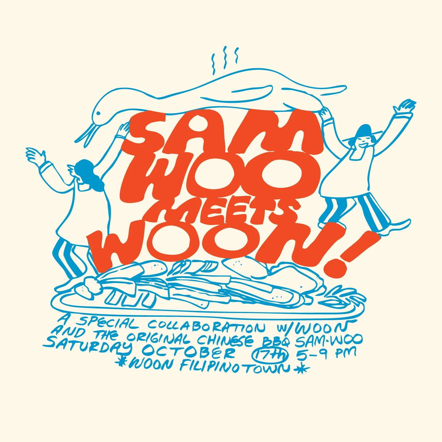 Sam Woo Meets Woon! One Night Only October 17th 