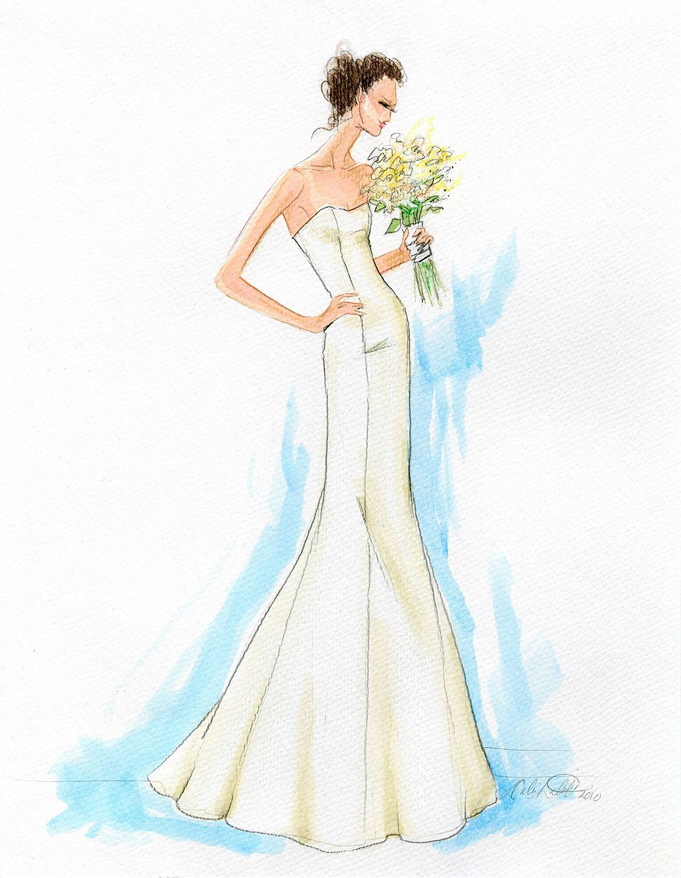 Woman wearing gown illustration, Wedding dress Fashion illustration  Drawing, Girls dress, fashion Girl, wedding, pin png | PNGWing