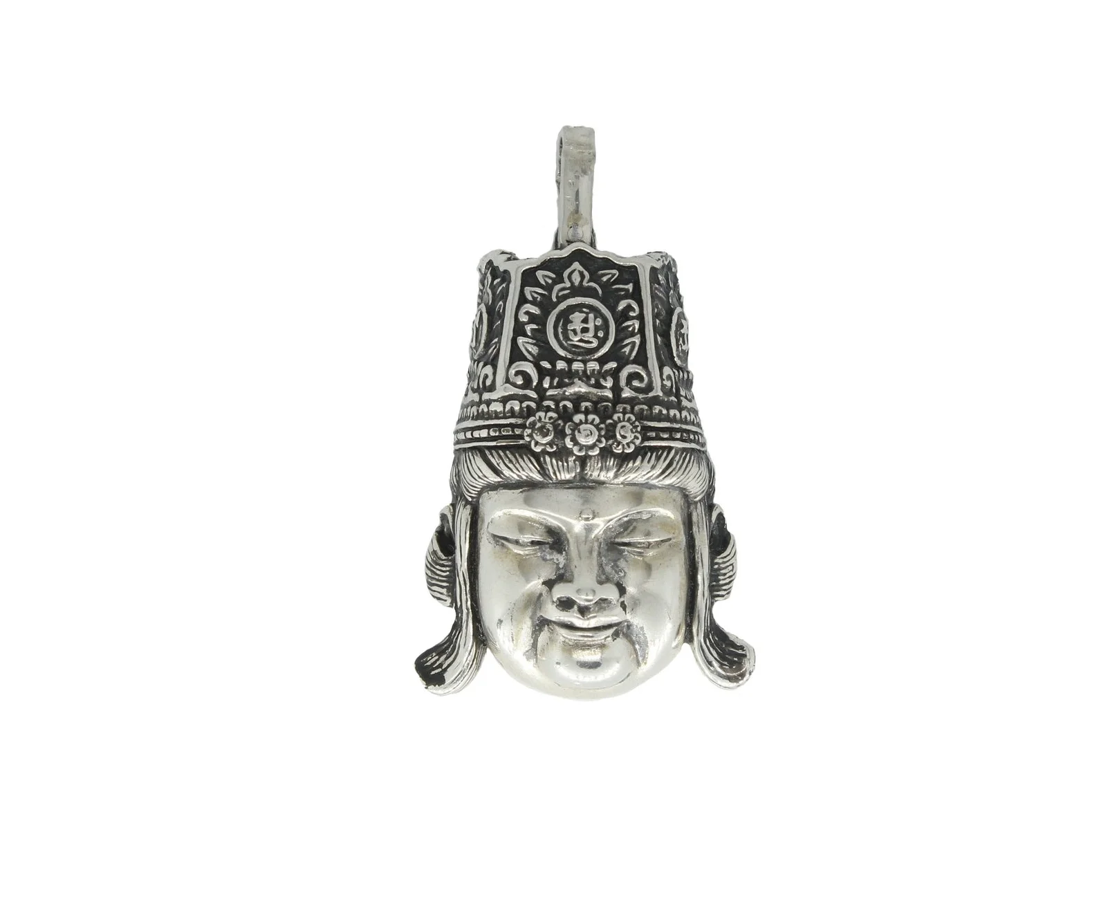 Fugen Buddha Antique finish white background 2018.jpg